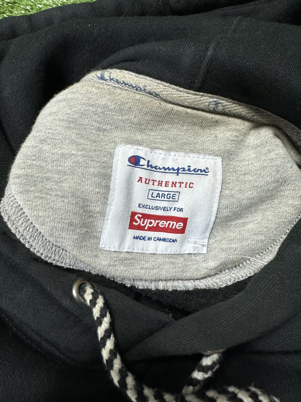Champion × Supreme 2015 Supreme Champion Pullover hoodie Size US L / EU 52-54 / 3 - 4 Thumbnail
