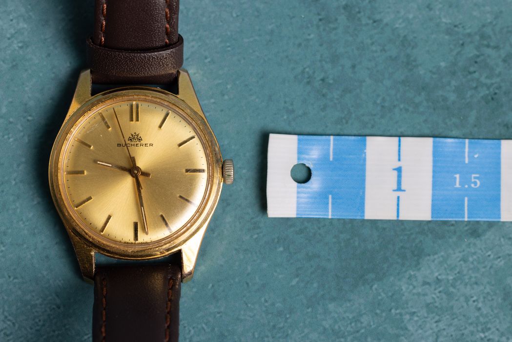 Bucherer Vintage Bucherer Incabloc hand wind watch Grailed