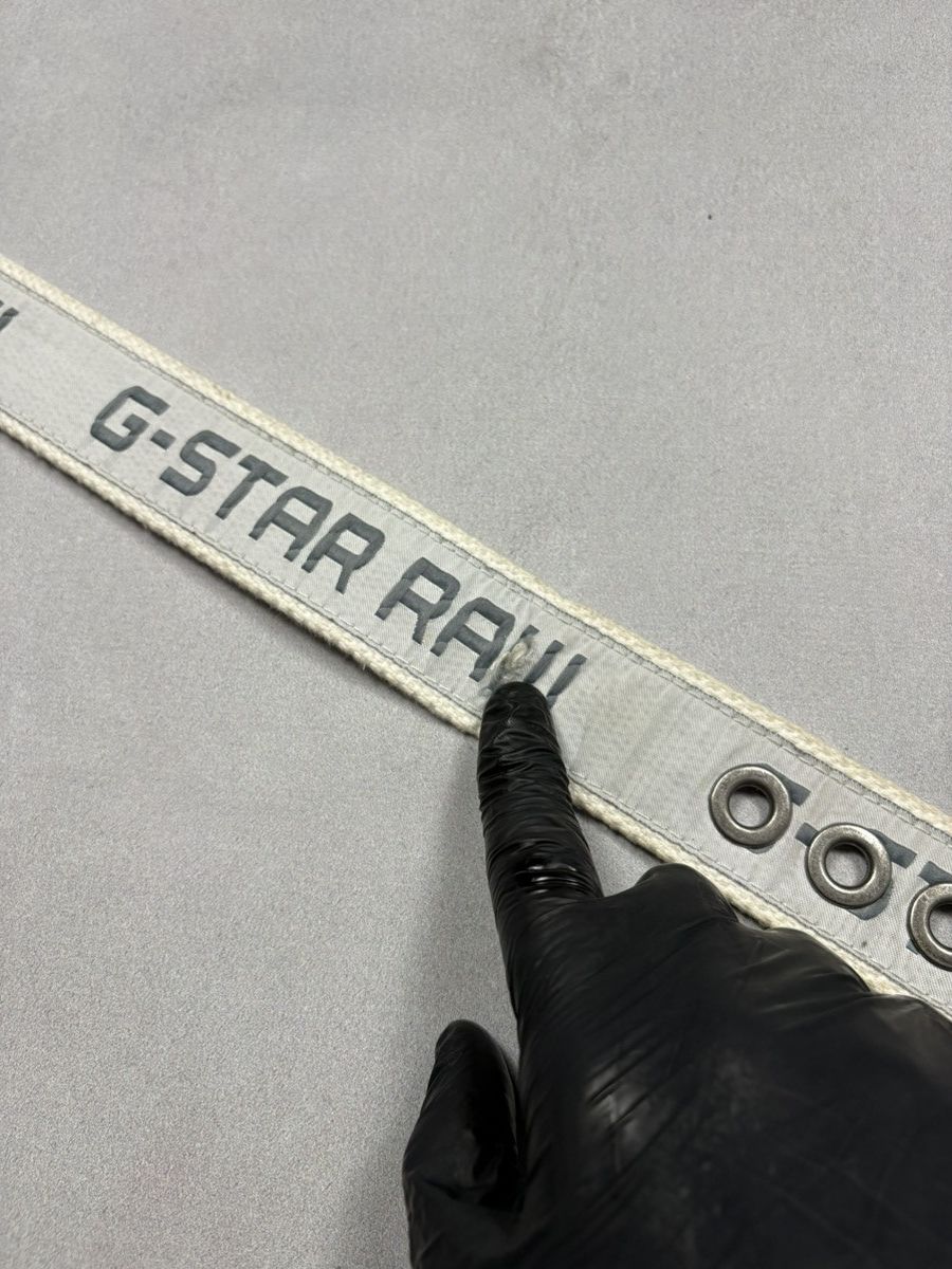 Japanese Brand Vintage Belt Y2K G-star Raw Japanese Style Punk Streetwear Size ONE SIZE - 8 Thumbnail