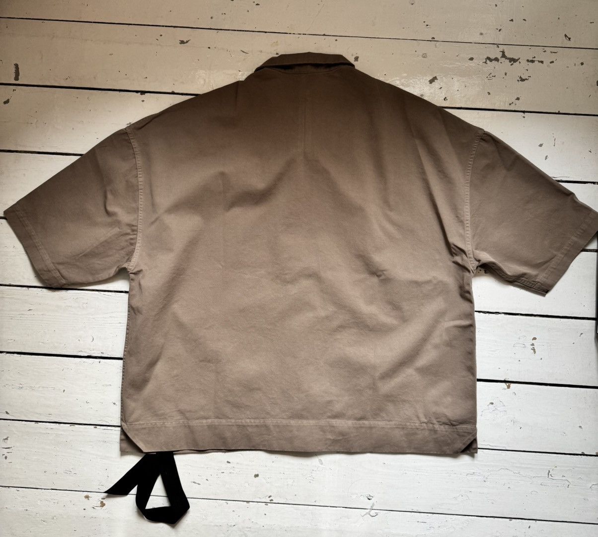 Rick Owens Drkshdw Rick Owens Drkshdw Magnum Tommy Shirt Dirty Pearl Size US M / EU 48-50 / 2 - 2 Thumbnail