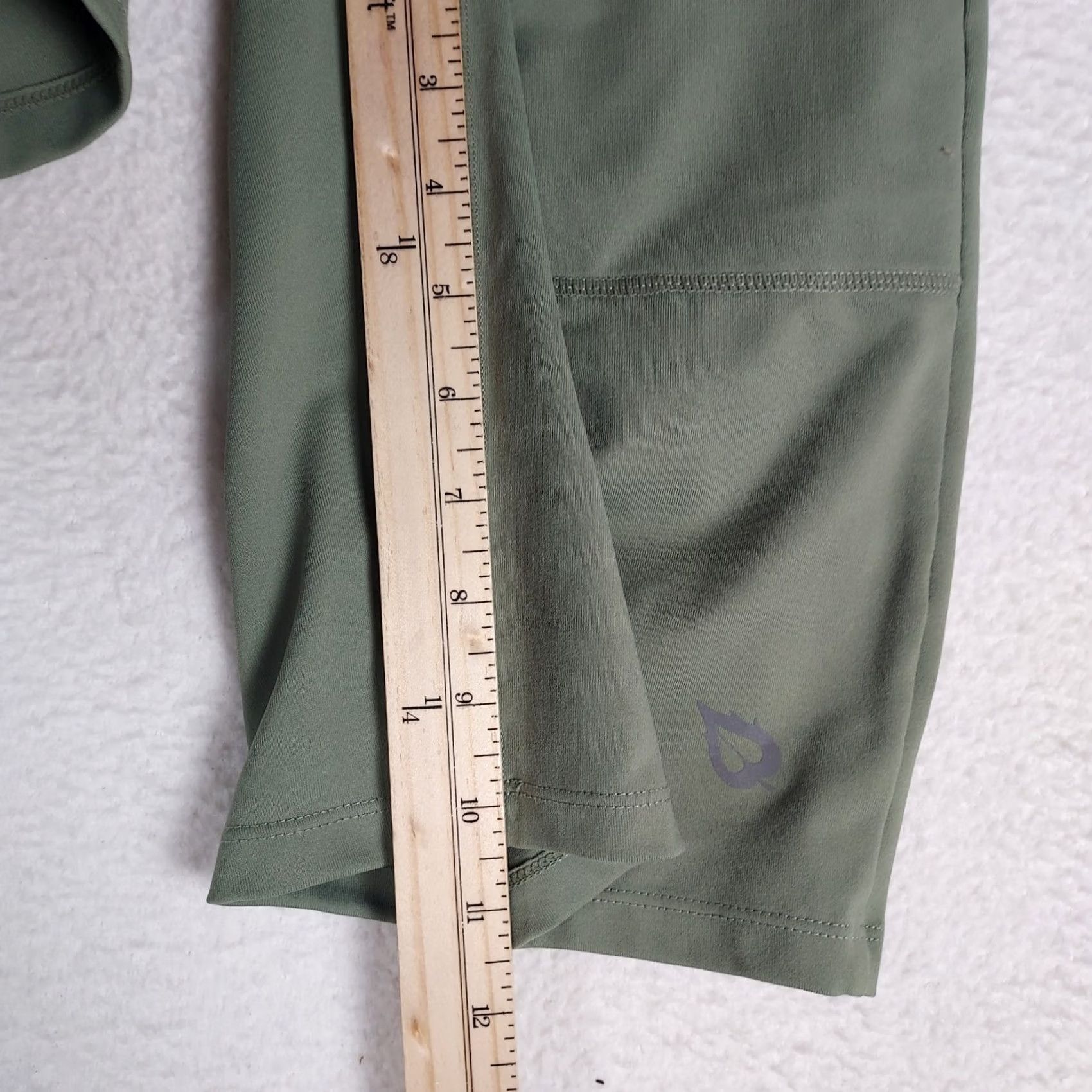 Vintage VINTAGE Baleaf High Waist Biker Shorts Womens Small Sage Pockets Athletic Yoga Size 28" / US 6 / IT 42 - 7 Thumbnail