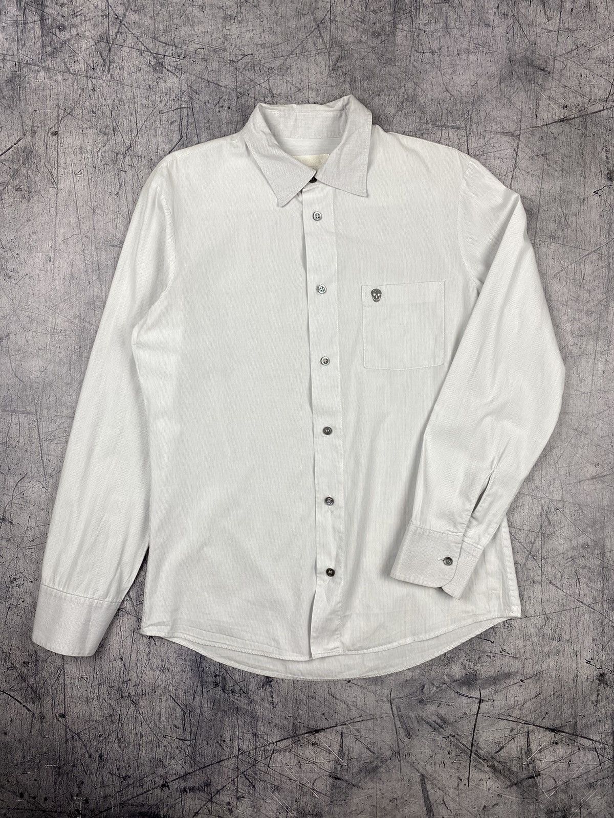 Alexander McQueen Alexander McQueen MCQ striped designer luxury shirt Size US M / EU 48-50 / 2 - 2 Thumbnail