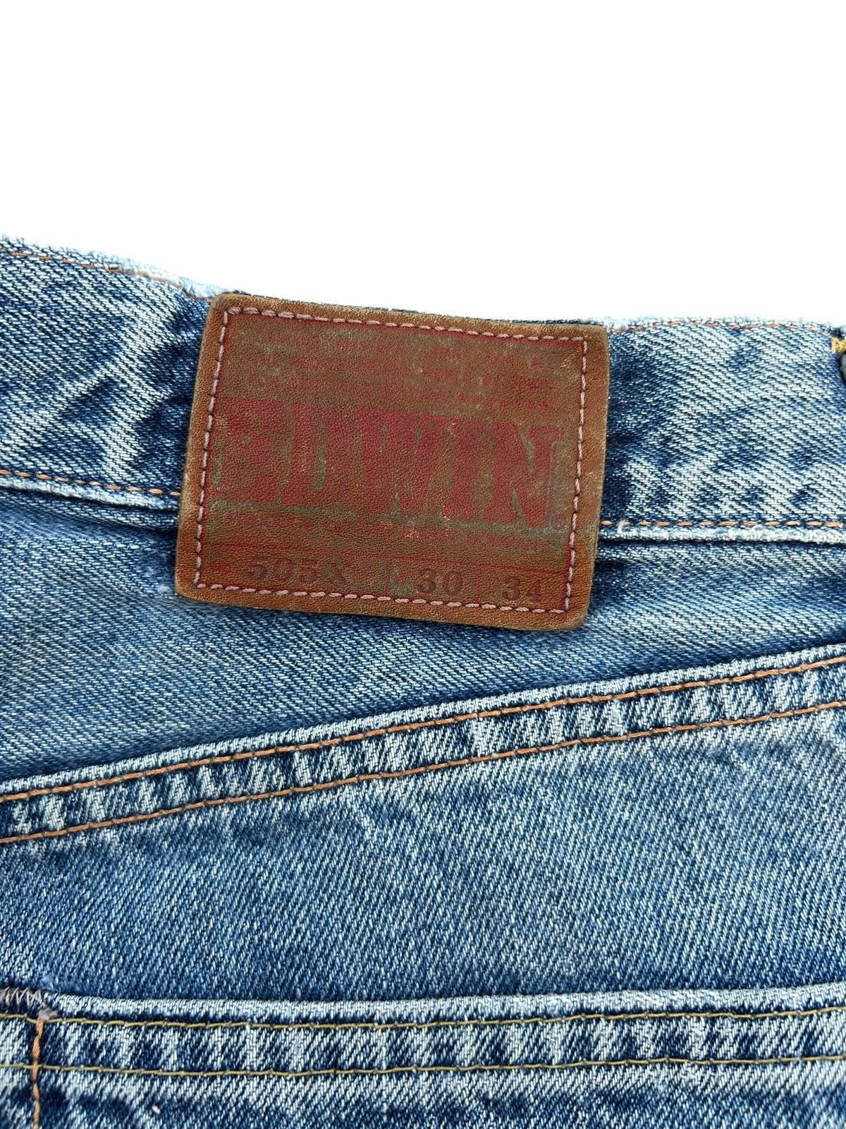 Kapital Vintage Edwin 505X Selvedge Distressed Denim Jeans Size US 30 / EU 46 - 6 Thumbnail