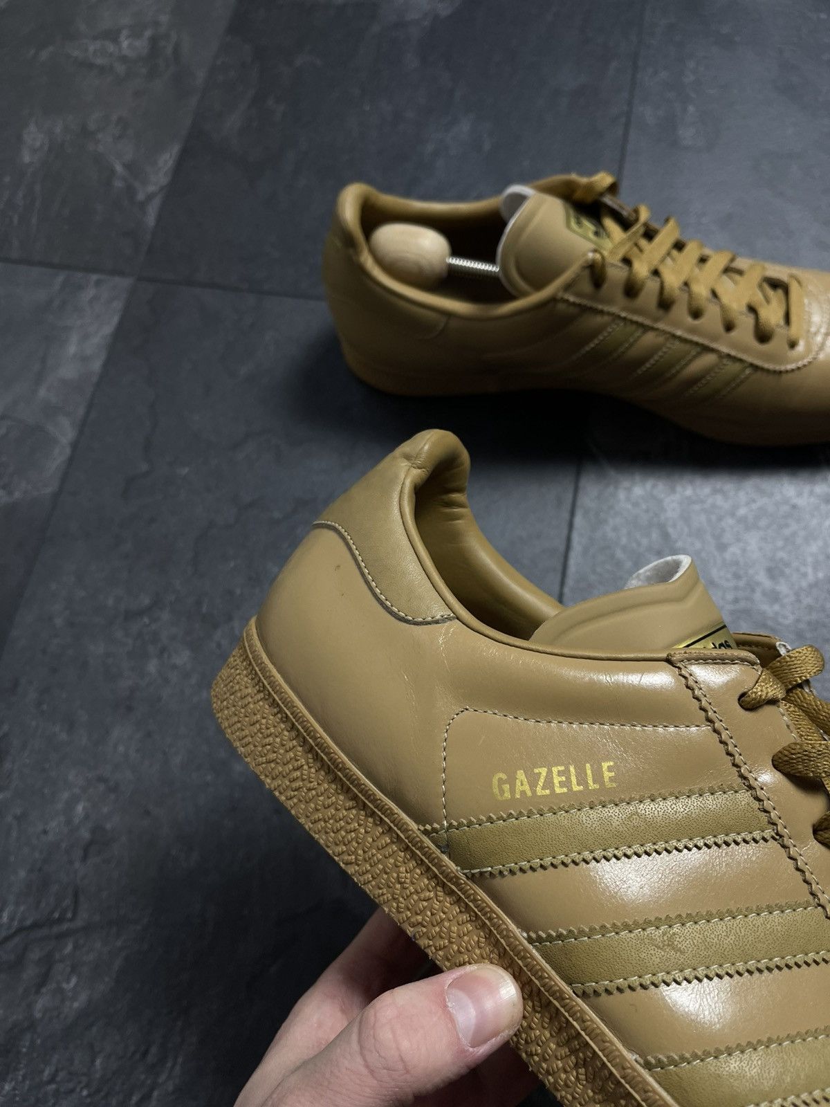 Adidas × Streetwear Adidas Gazelle low top shoes sneakers Size US 12 / EU 45 - 2 Thumbnail
