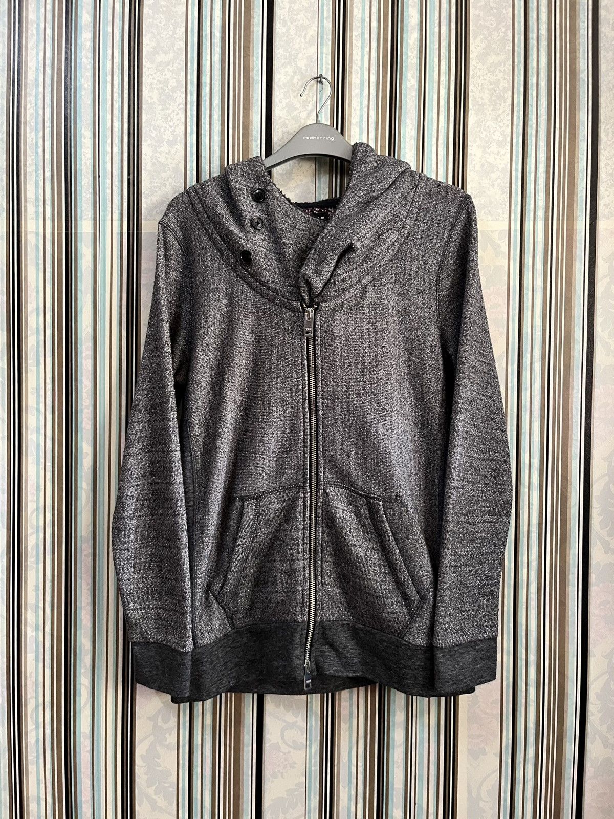 Japanese Brand 2000s PPFM big collar blended #H1 Size M / US 6-8 / IT 42-44 - 3 Thumbnail