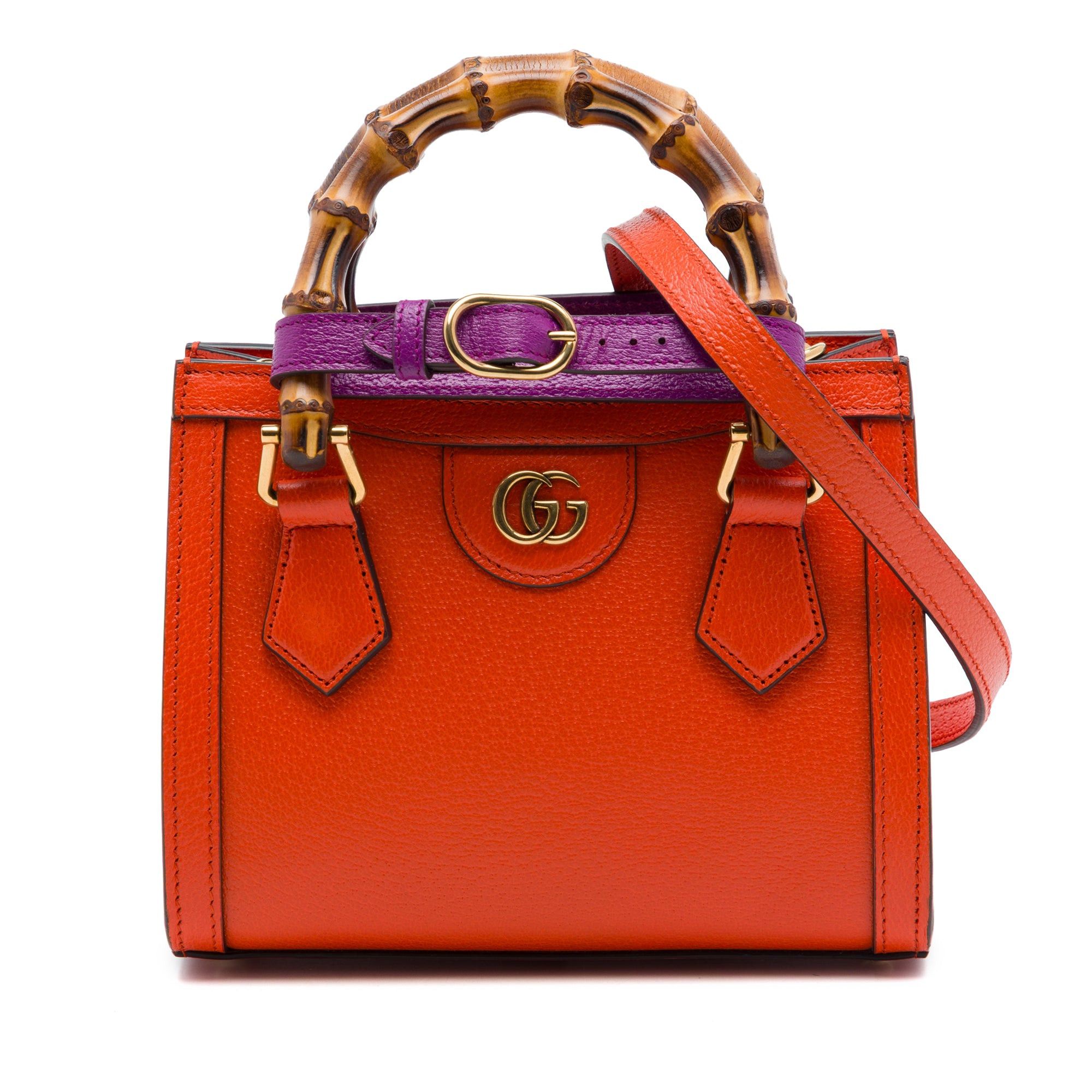 Gucci Calfskin Bamboo Diana Satchel Size ONE SIZE - 1 Thumbnail