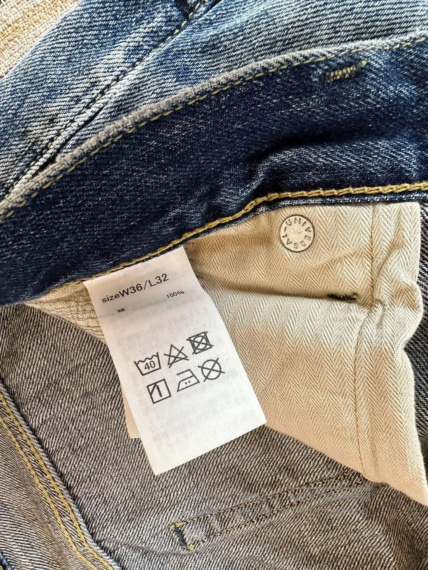 FDMTL fdmtl slim fit denim distressed jeans. Size US 36 / EU 52 - 6 Thumbnail