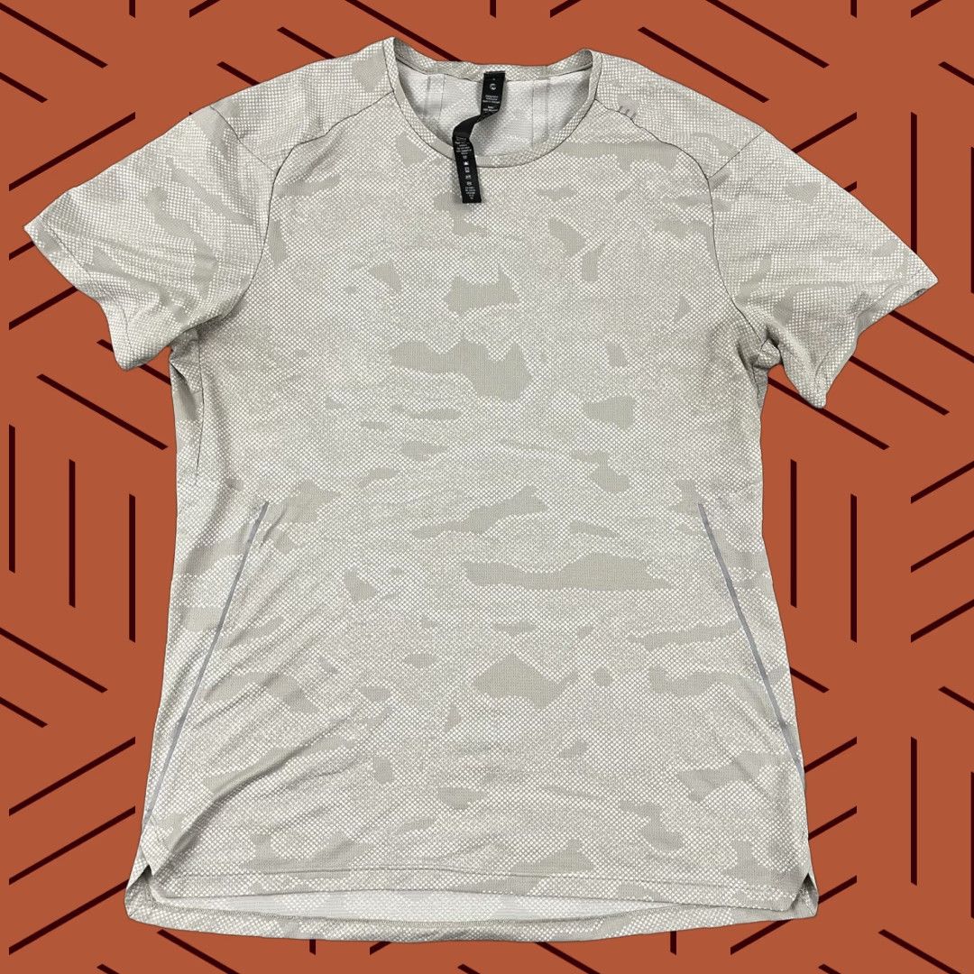 Lululemon VINTAGELULULEMON Shirt Mens Small Brown Camo Fast Free Training Workout Running Gym Size US S / EU 44-46 / 1 - 1 Thumbnail