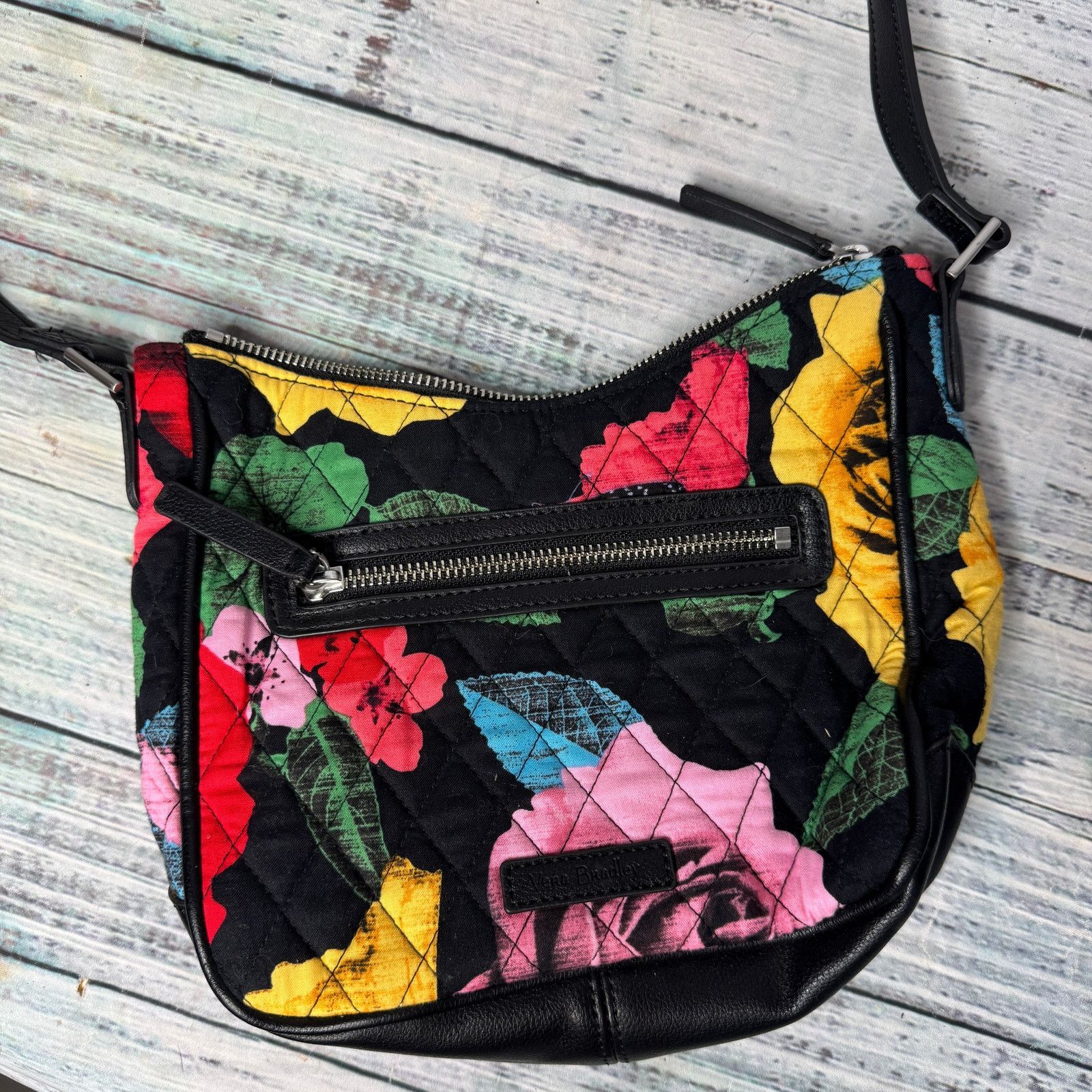 Vera Bradley Vera Bradley Mini Vivian Crossbody Havana Rose Shoulder Bag Size ONE SIZE - 1 Thumbnail