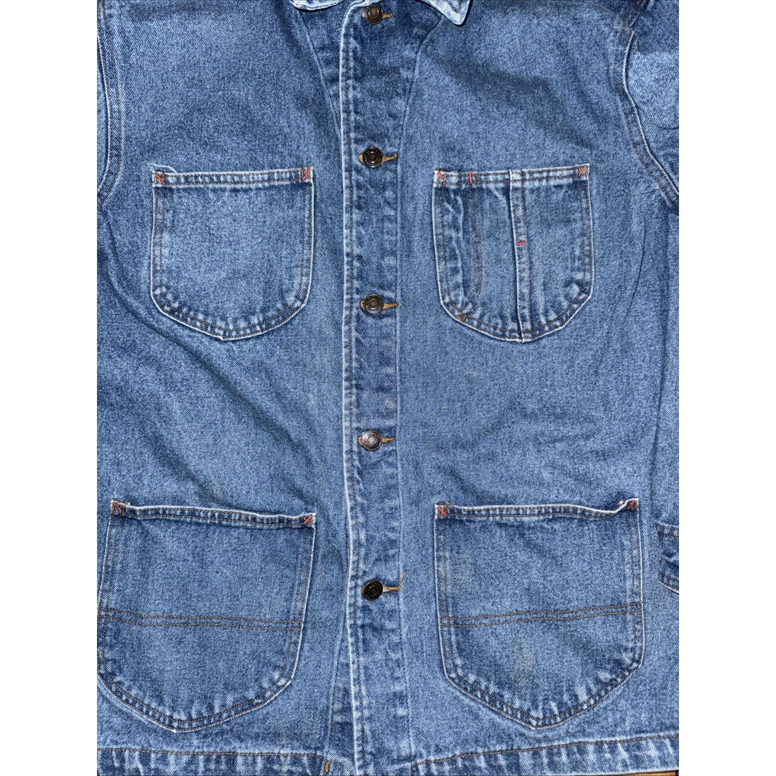 Levi's × Vintage Classic Jeans Denim Chore Jacket Workwear Utility Coat L Size US L / EU 52-54 / 3 - 2 Thumbnail