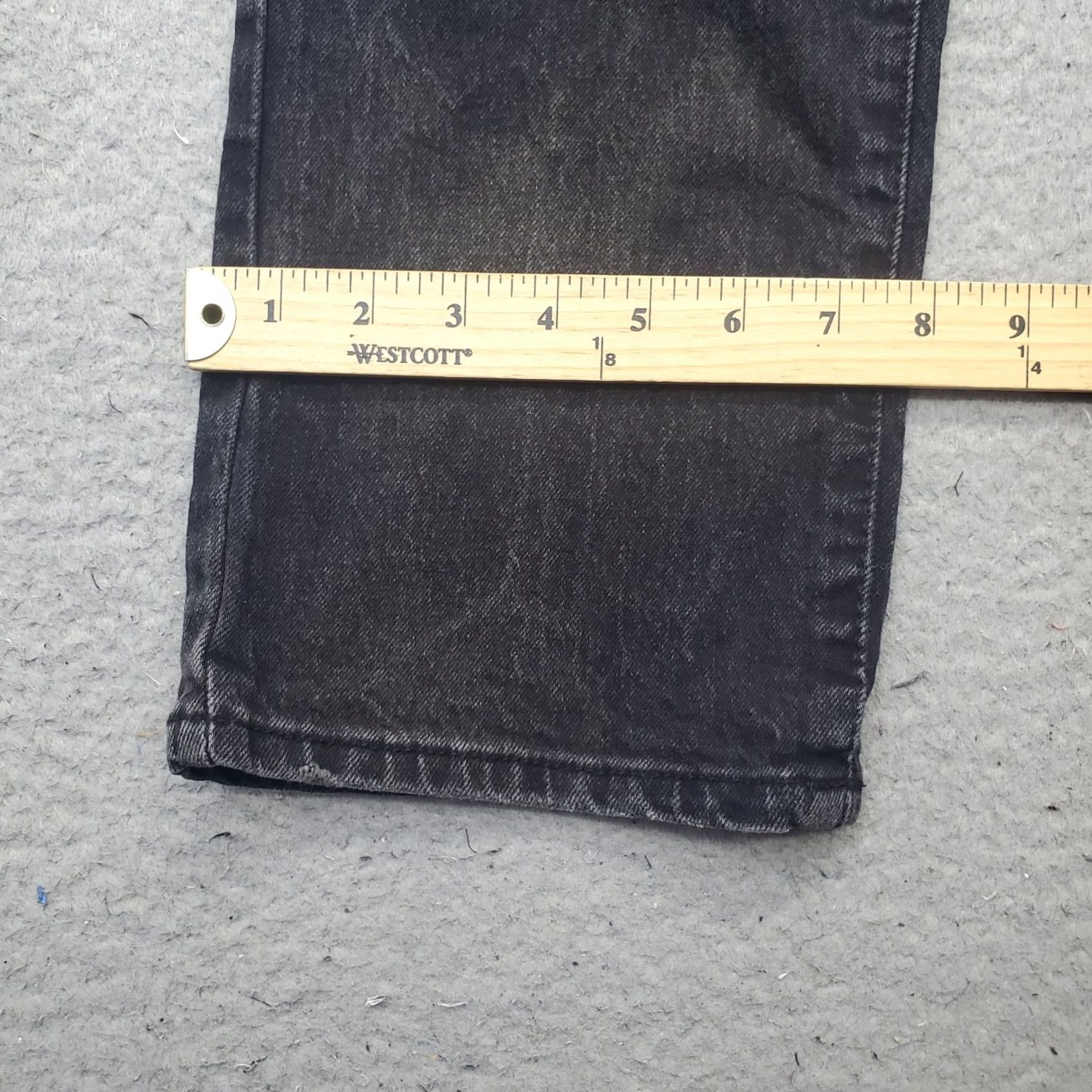 Vintage Kensie Women 6 Jeans Black Denim The Mila Hi-Rise Straight 5-Pocket Stretch Vintage: No Size 6 Wom ens? Size 28" / US 6 / IT 42 - 5 Thumbnail