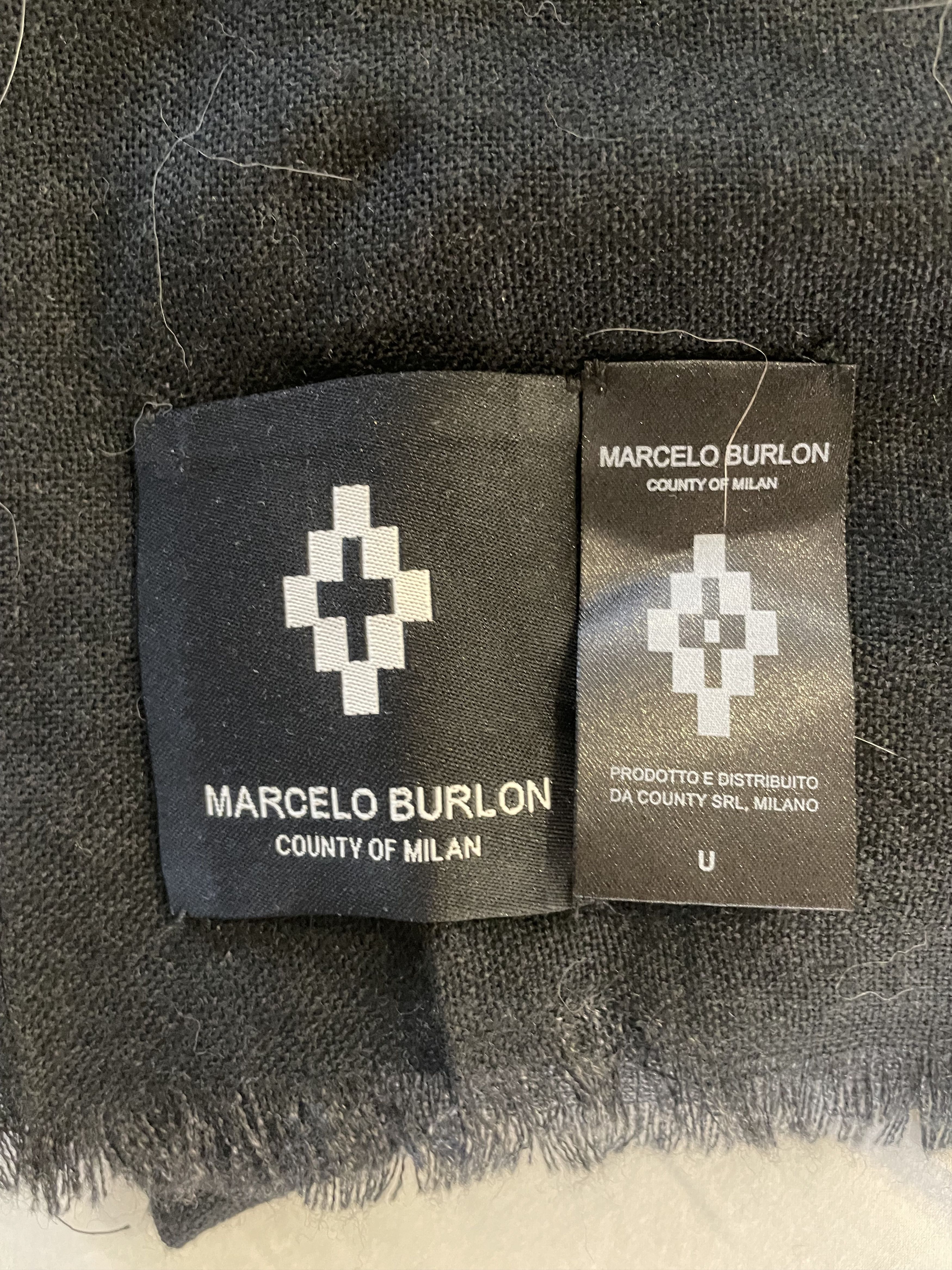 Marcelo Burlon MARCELO BURLON AOP GRAPHICS LOGO SCARF MULTICOLOR Size ONE SIZE - 3 Thumbnail