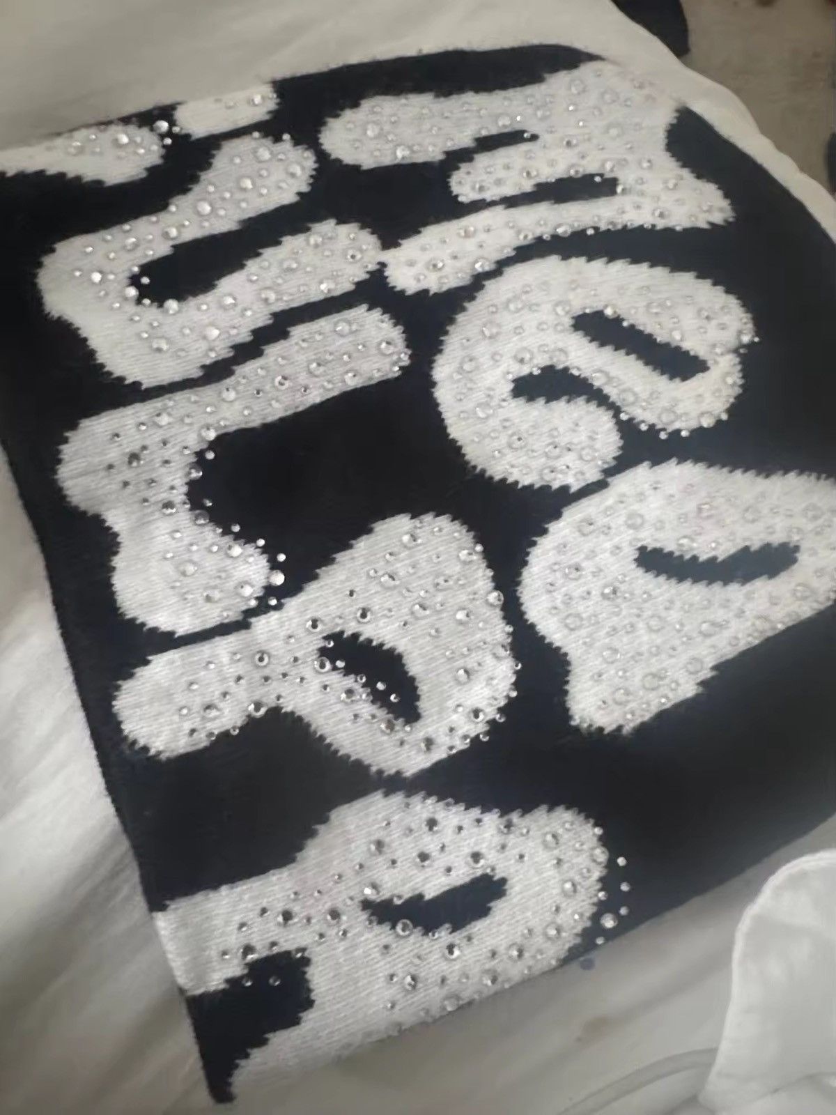 Japanese Brand Beanies Hat with Rhinestone Size ONE SIZE - 2 Thumbnail