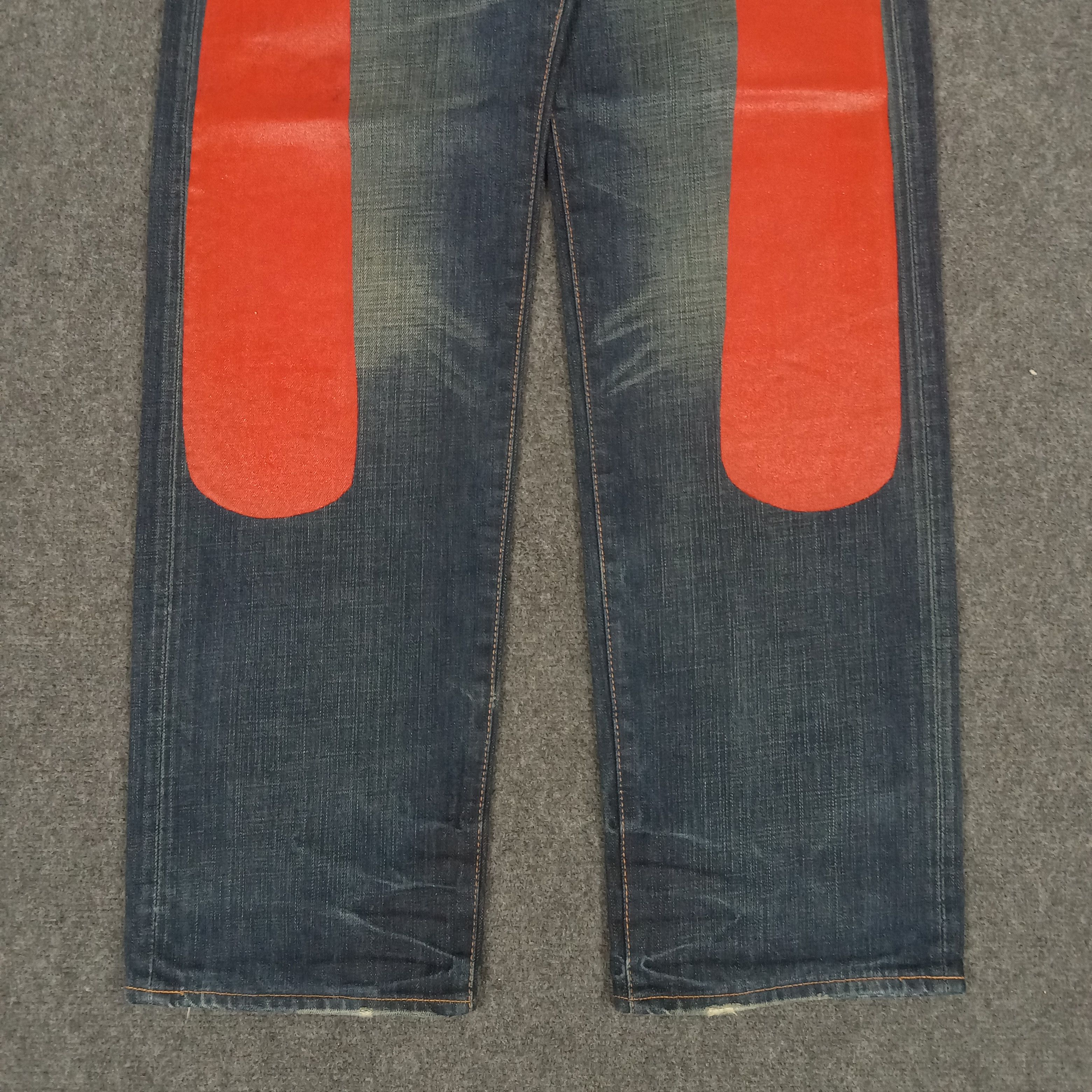 Evisu × Japanese Brand × Vintage Evisu Japanese Brand Daicock Custom Art Denim Jeans Size US 30 / EU 46 - 3 Thumbnail