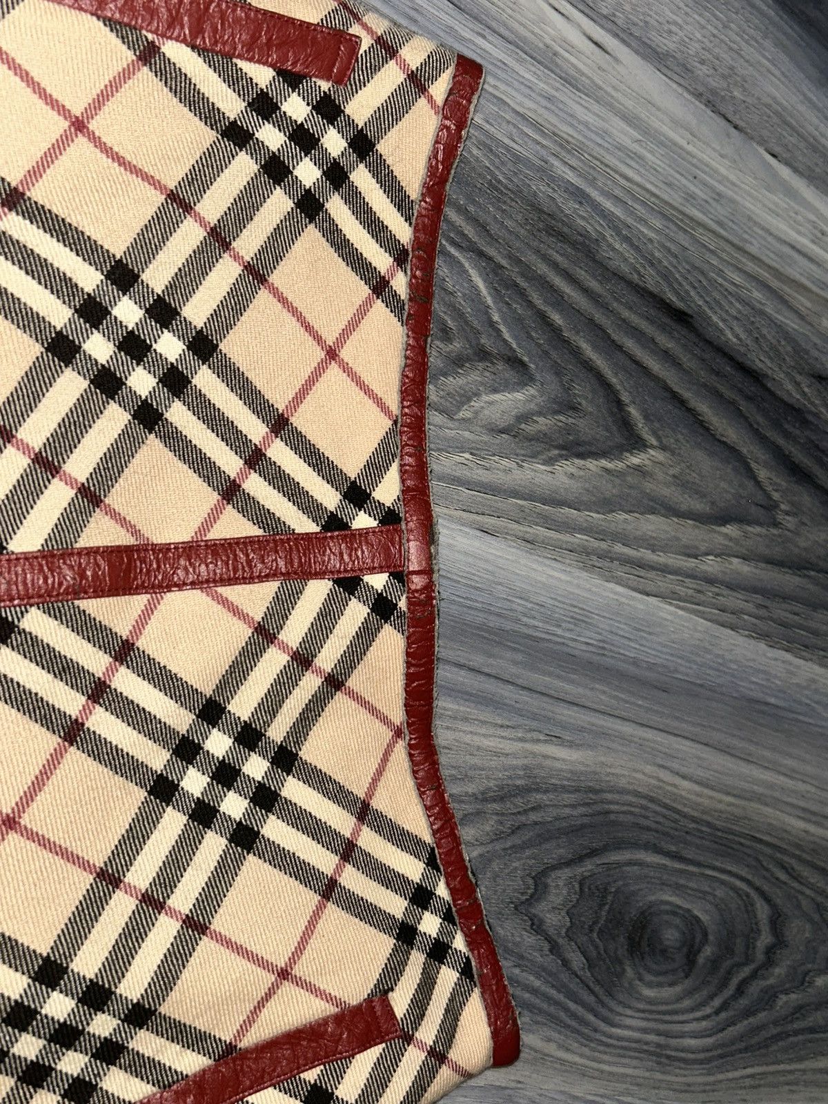 Burberry Burberry Blue Label Nova Check Wool Skirt size 36 Size 25" / US 0 / IT 36 - 3 Thumbnail