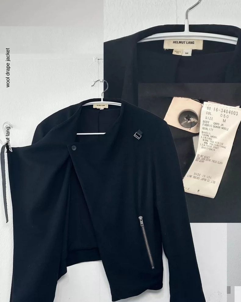 Helmut Lang HELMUT LANG Deconstruct the wool coat Size M / US 6-8 / IT 42-44 - 3 Thumbnail