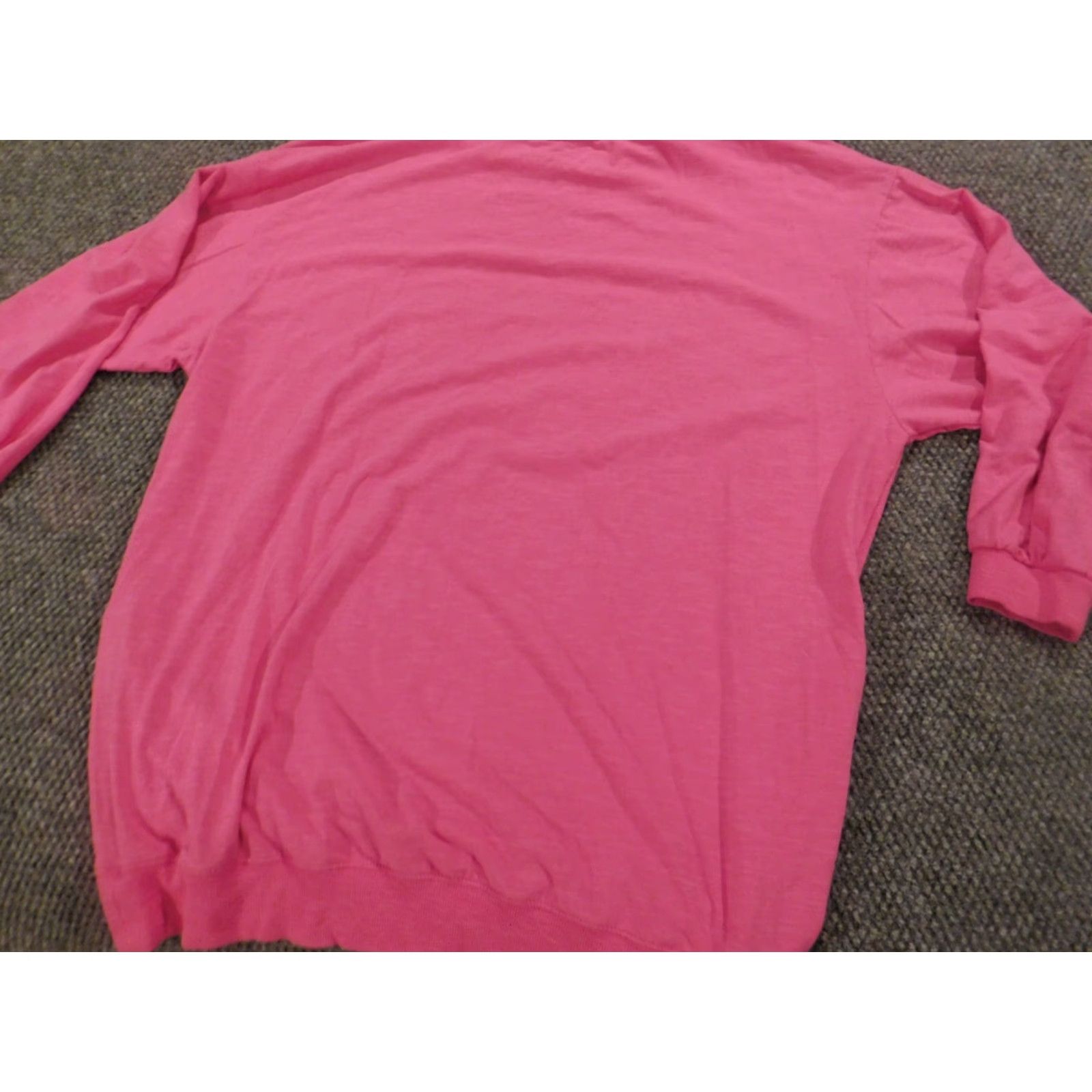 Vintage Love Gap Womens Sweater Large Pink Pullover Crew Neck Stretch Knit Regular Size L Ladies Pullover Sweater Mens Womens Size L / US 10 / IT 46 - 7 Thumbnail