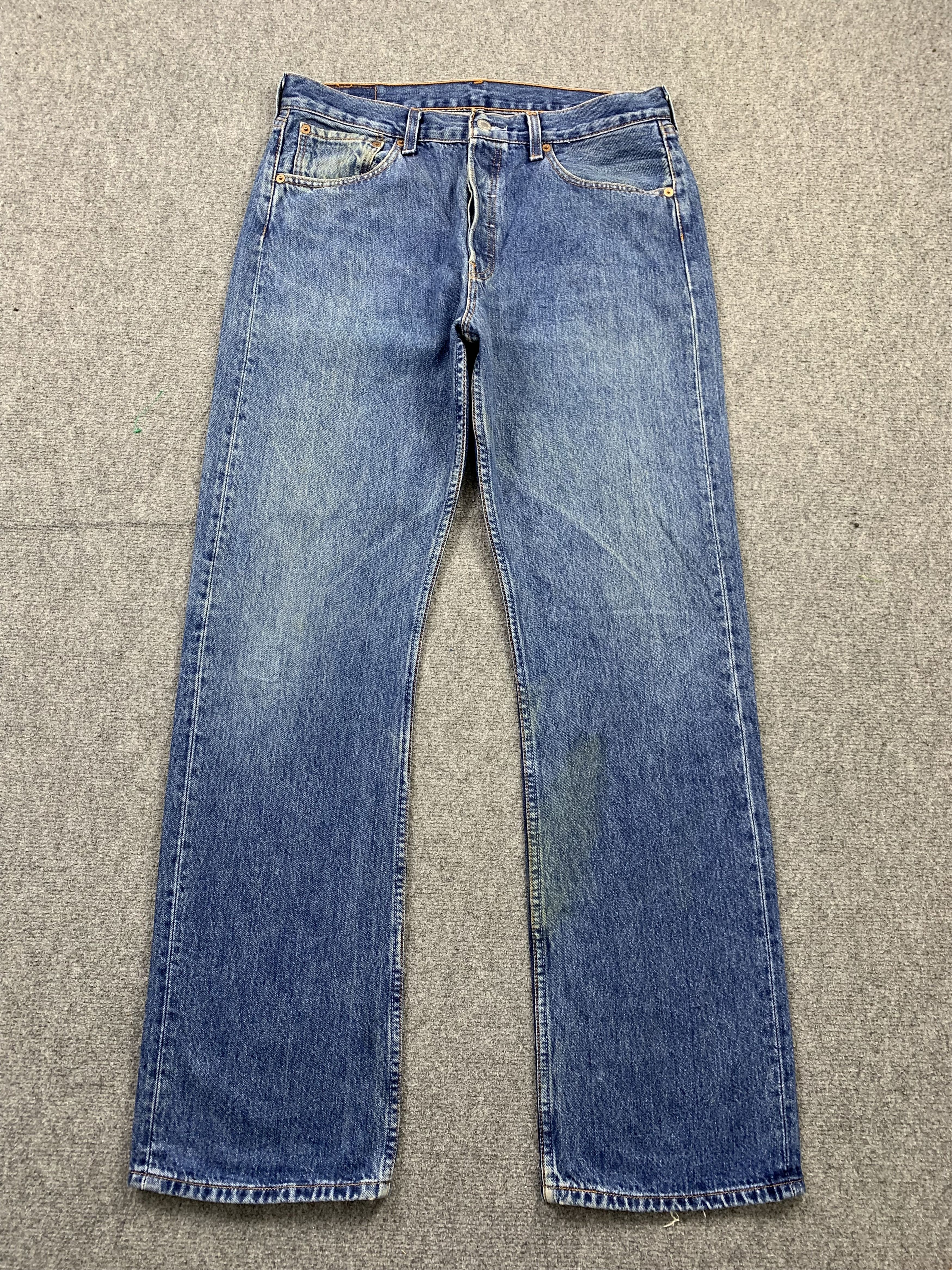 Levi's Vintage Levis 501 Faded Blue Jeans DJ0005 Size US 32 / EU 48 - 1 Thumbnail