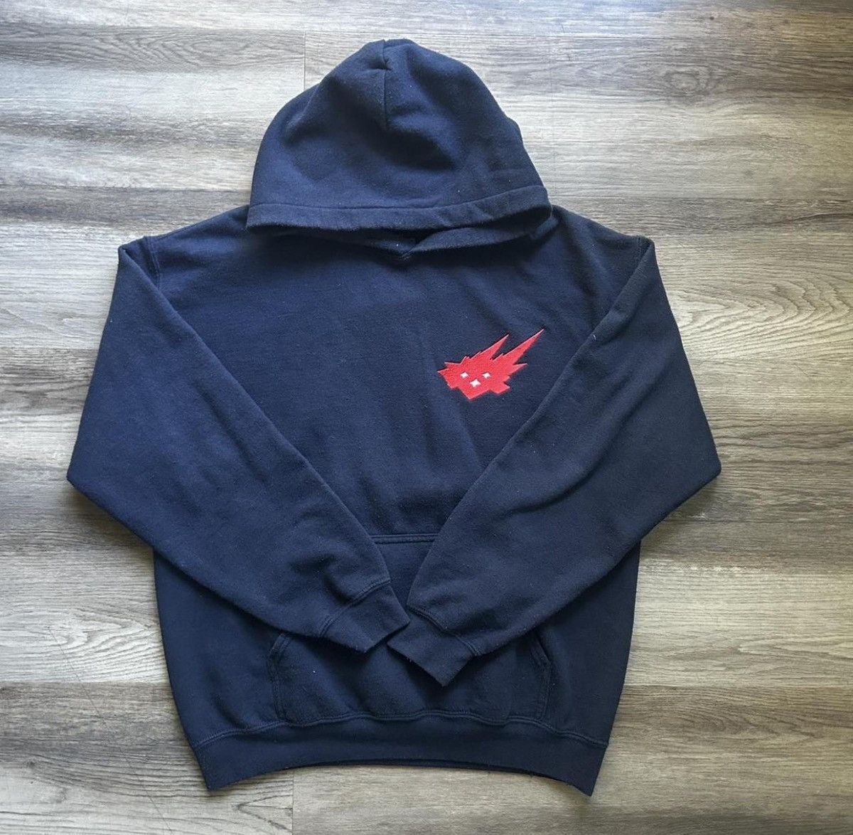 Travis Scott Travis Scott Cactus Jack (Cacti) Navy Blue Hoodie Size US S / EU 44-46 / 1 - 1 Thumbnail
