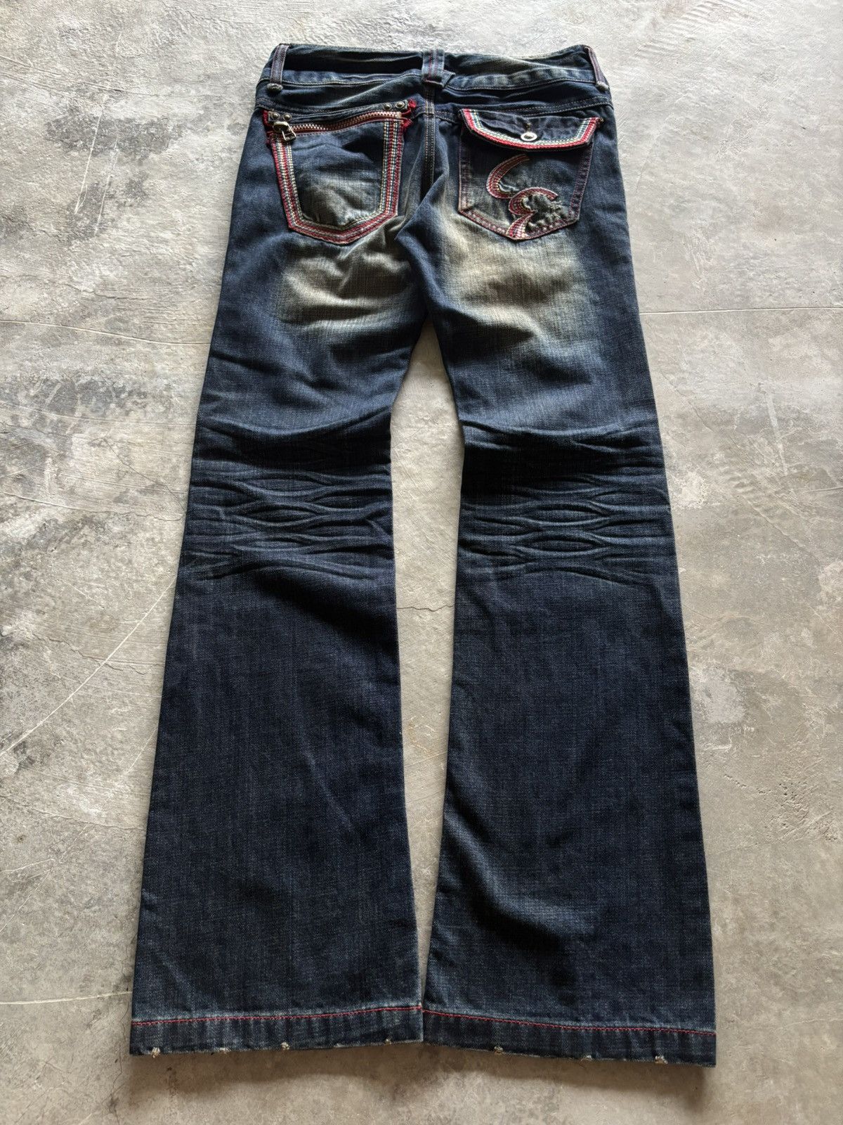 If Six Was Nine flare classical elf japanese mud wash mudmax style rusty Size 30" / US 8 / IT 44 - 10 Thumbnail