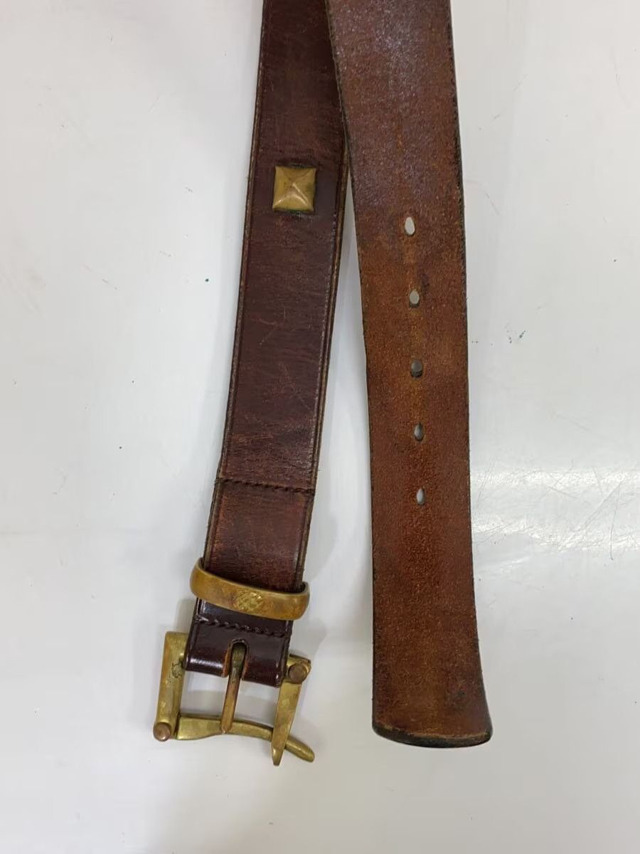 Needles Quick Release Buckle Studded Leather Belt Size ONE SIZE - 2 Thumbnail