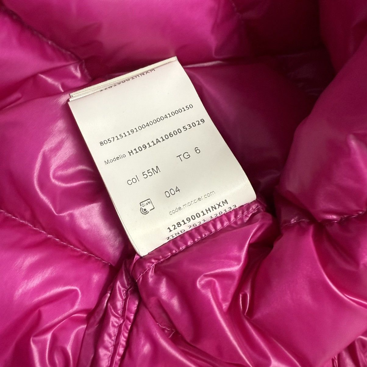 Moncler Moncler Acorus Men’s Down Puffer Jacket Size 6 (XXL) Pink Size US XXL / EU 58 / 5 - 10 Thumbnail