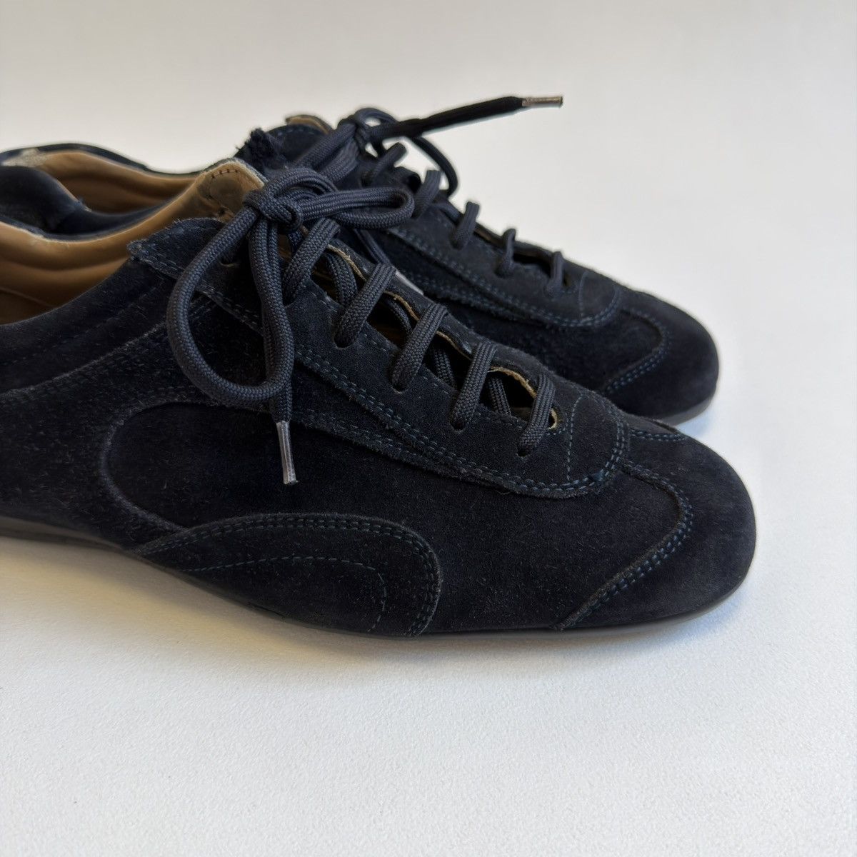 Prada OG Black Suede ‘Montecarlo’ Sneakers Size US 8 / EU 41 - 5 Thumbnail