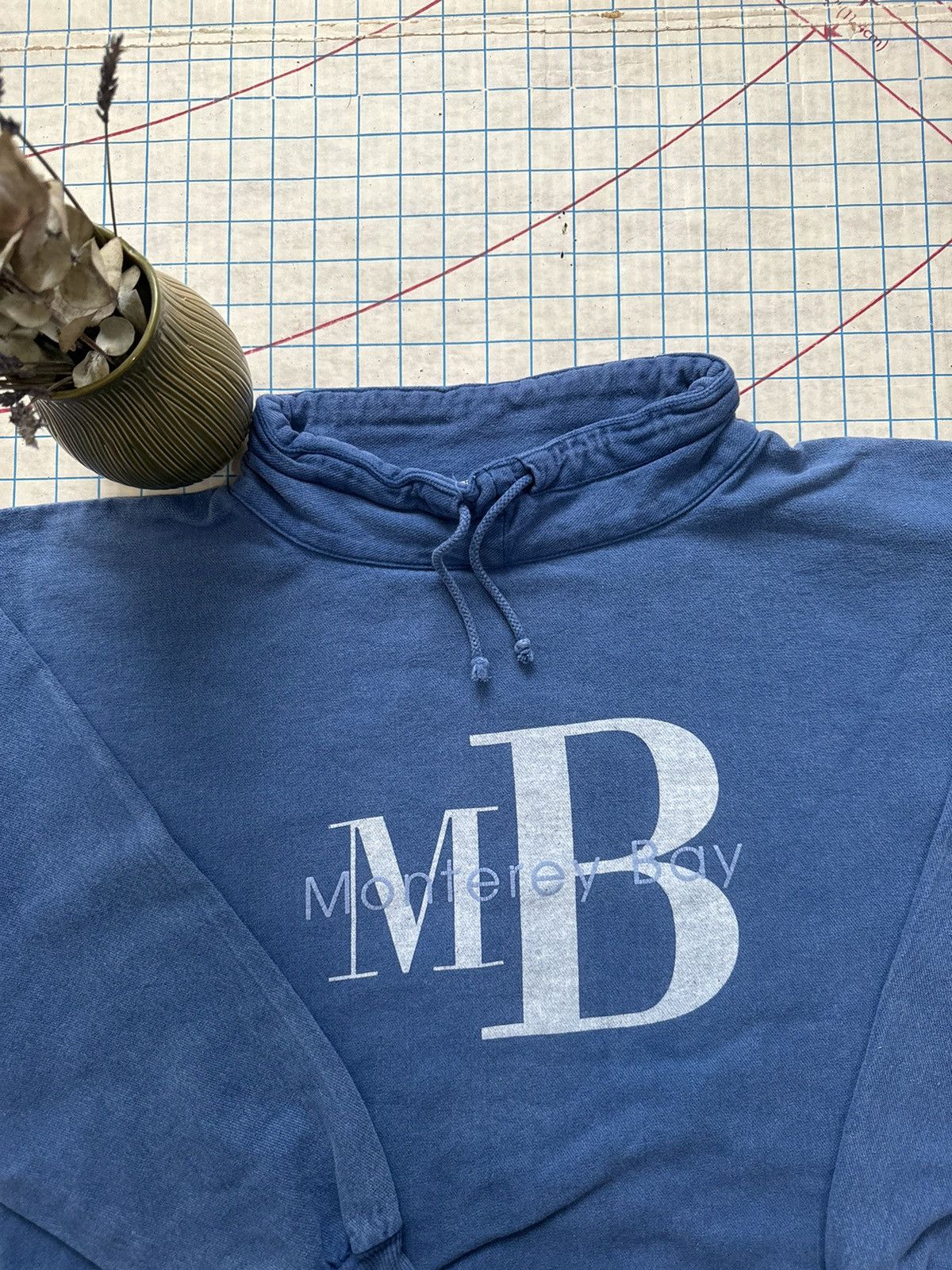 Other × Vintage Vintage Monterey Bay Tourist Pull Over Sweater Faded Blue XL Size US XL / EU 56 / 4 - 7 Thumbnail