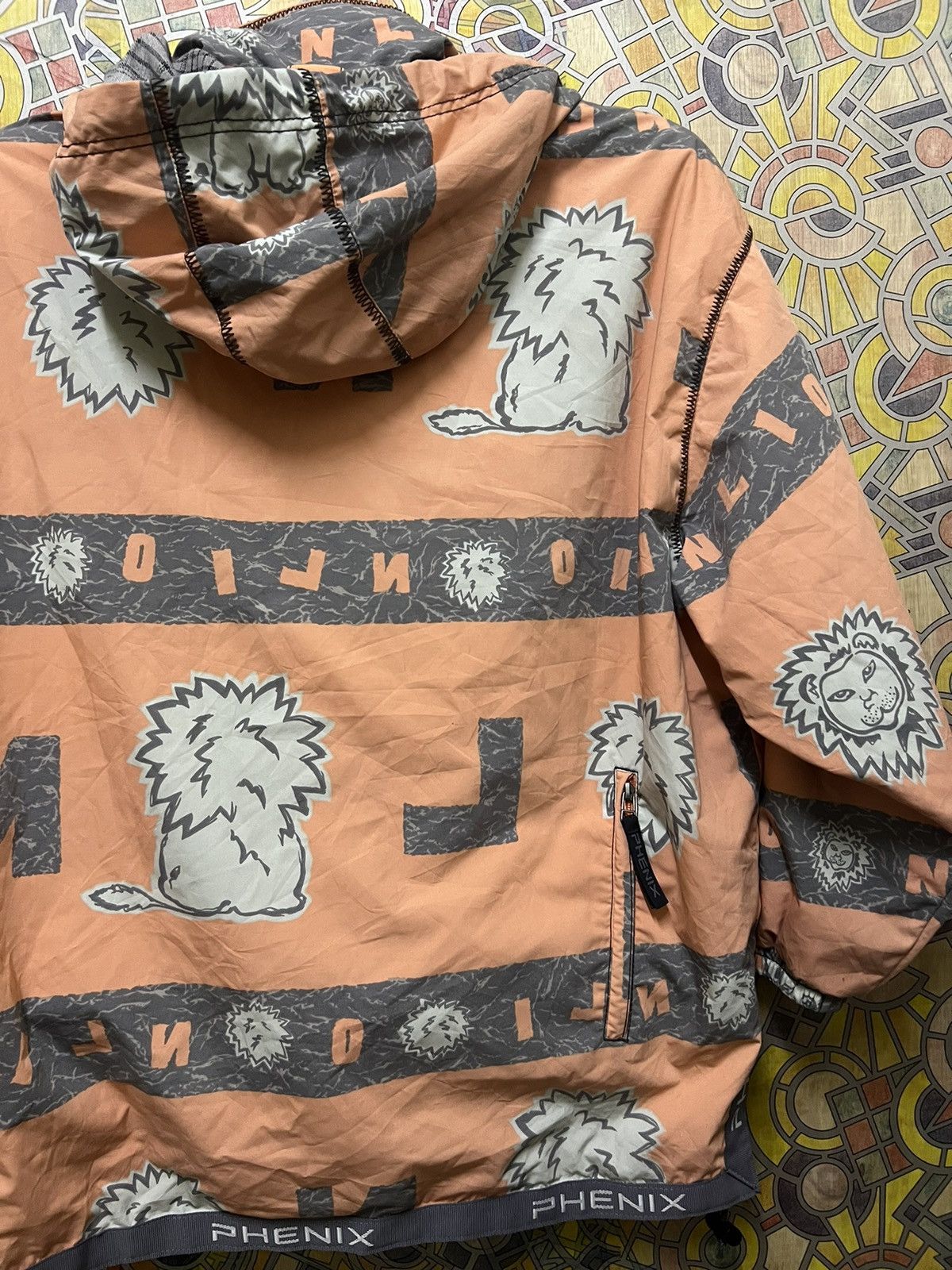 Phenix PHENIX HOODIE JACKET BIG LOGO LION 🦁. (GJ31) Size US XL / EU 56 / 4 - 8 Thumbnail