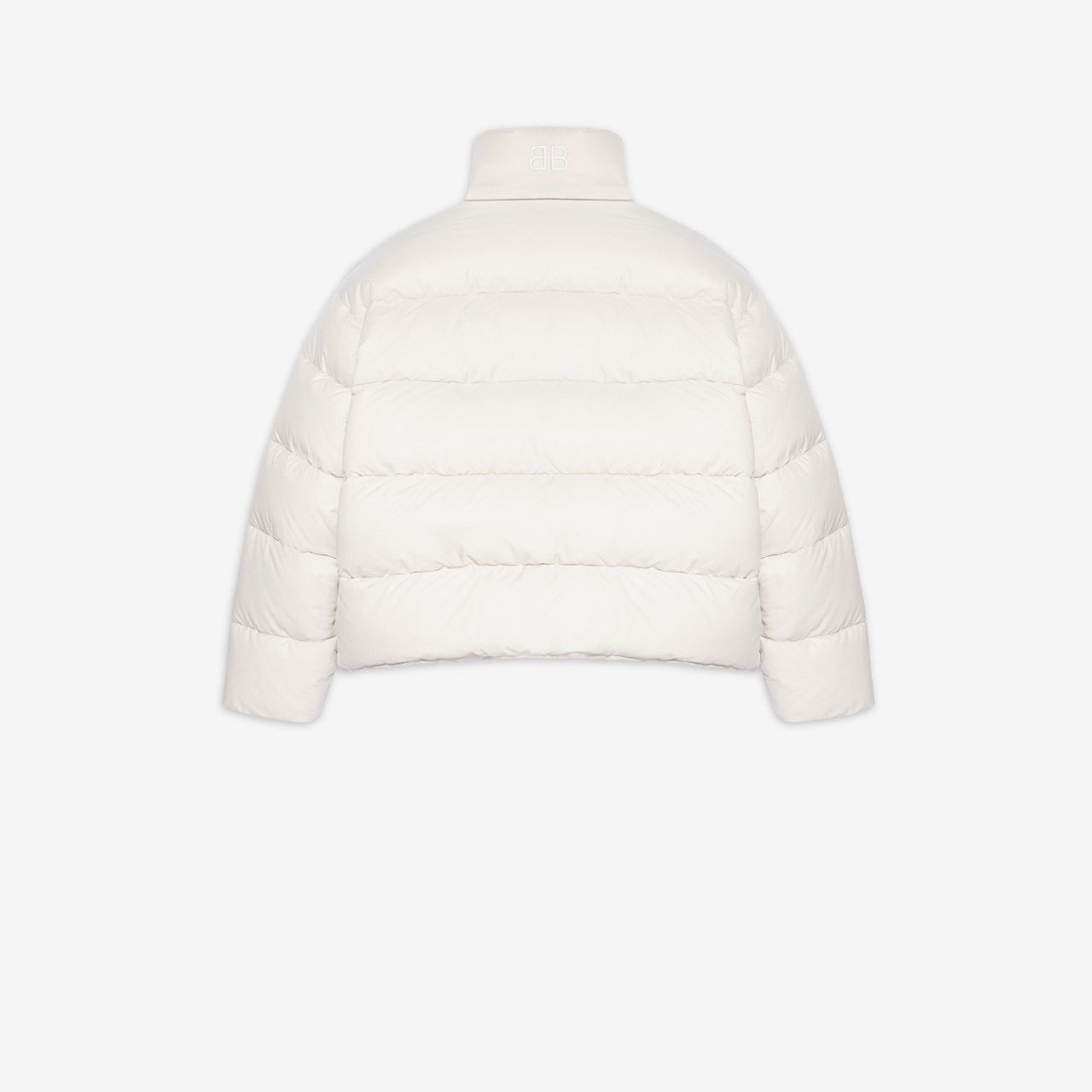 Balenciaga o1mt1gz0325 BB Puffer Jacket in White Size US M / EU 48-50 / 2 - 2 Thumbnail