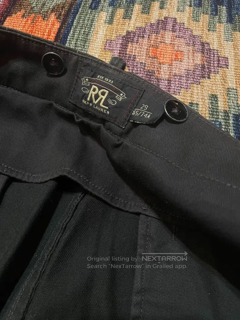 RRL Ralph Lauren RRL Ralph Lauren Rare Depp washed striped work pants Size US 32 / EU 48 - 8 Thumbnail