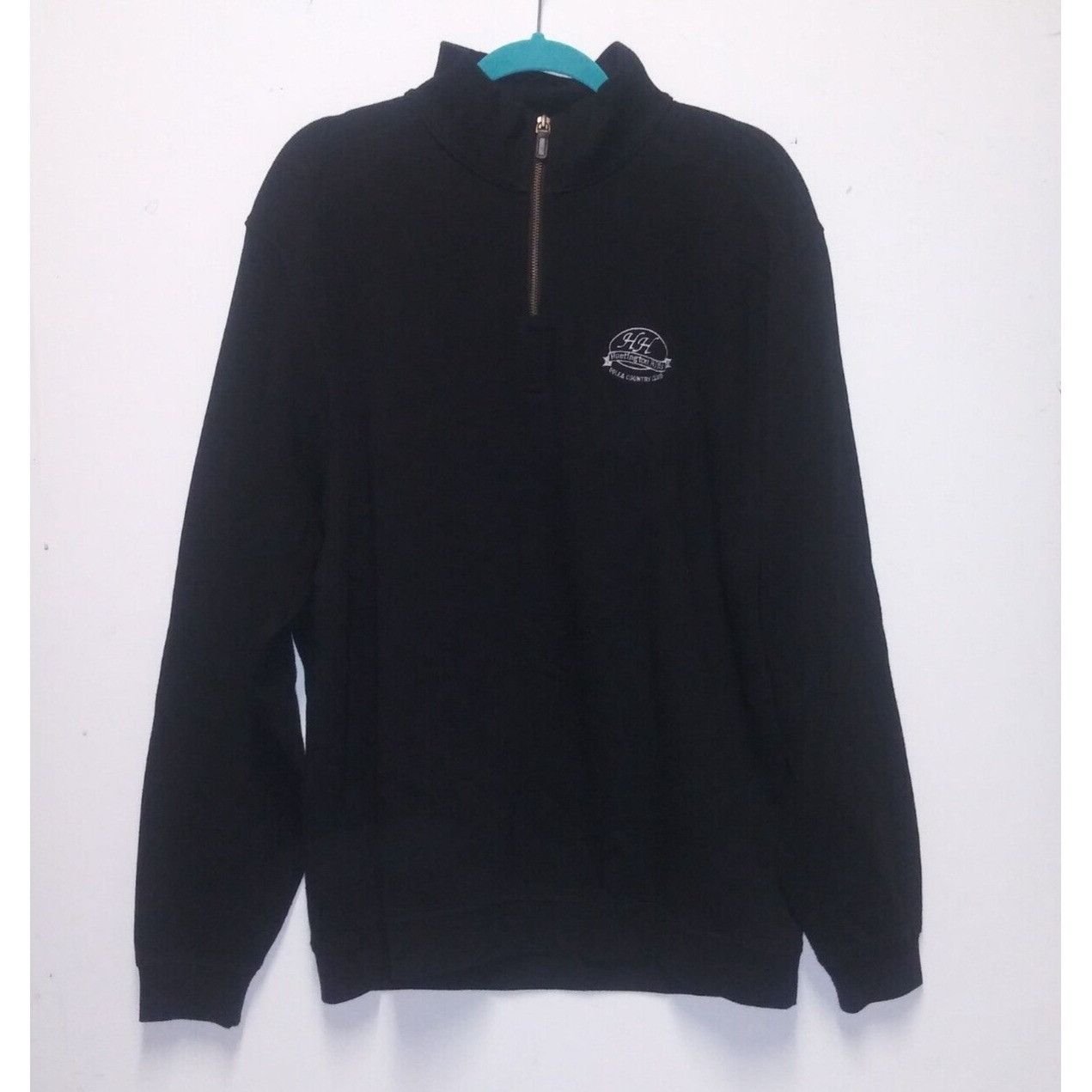 Designer Divots Sweater pullover Mens Sz L Huntington Hills Golf Club Size US L / EU 52-54 / 3 - 1 Thumbnail