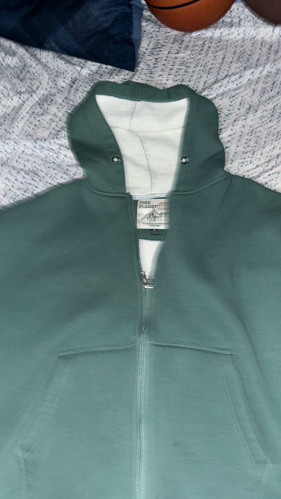 Free Planet Green sherpa zip up Size US M / EU 48-50 / 2 - 1 Thumbnail