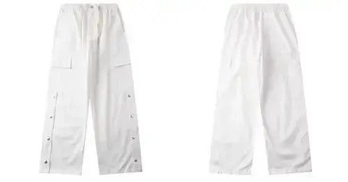 Other 21SS Indigo Union Japan White Worker Buttons Pants Size US 30 / EU 46 - 2 Thumbnail