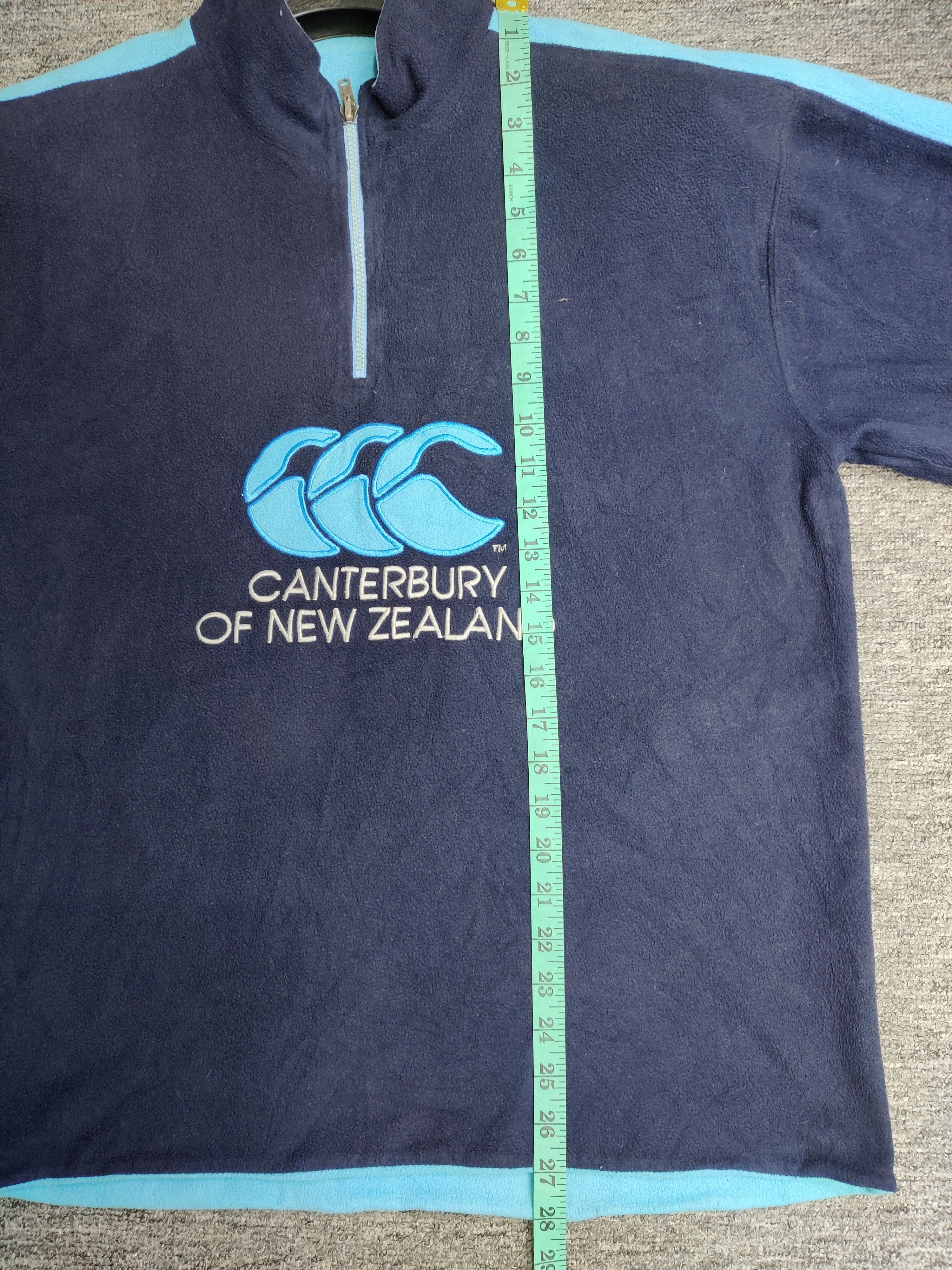 Canterbury of New Zealand 90s Canterbury Of New Zealand Fleece Quarter Pullover Size US L / EU 52-54 / 3 - 10 Thumbnail