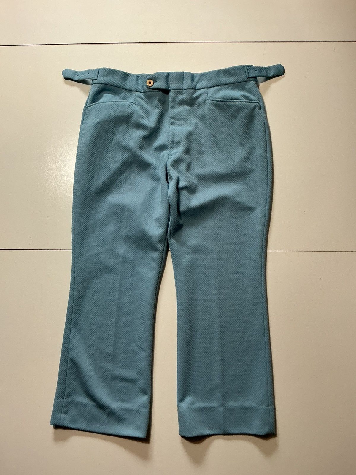 McGregor Vintage 60s 70s Mcgregor Polyester Disco Flare Dress Pants Size US 38 / EU 54 - 1 Thumbnail