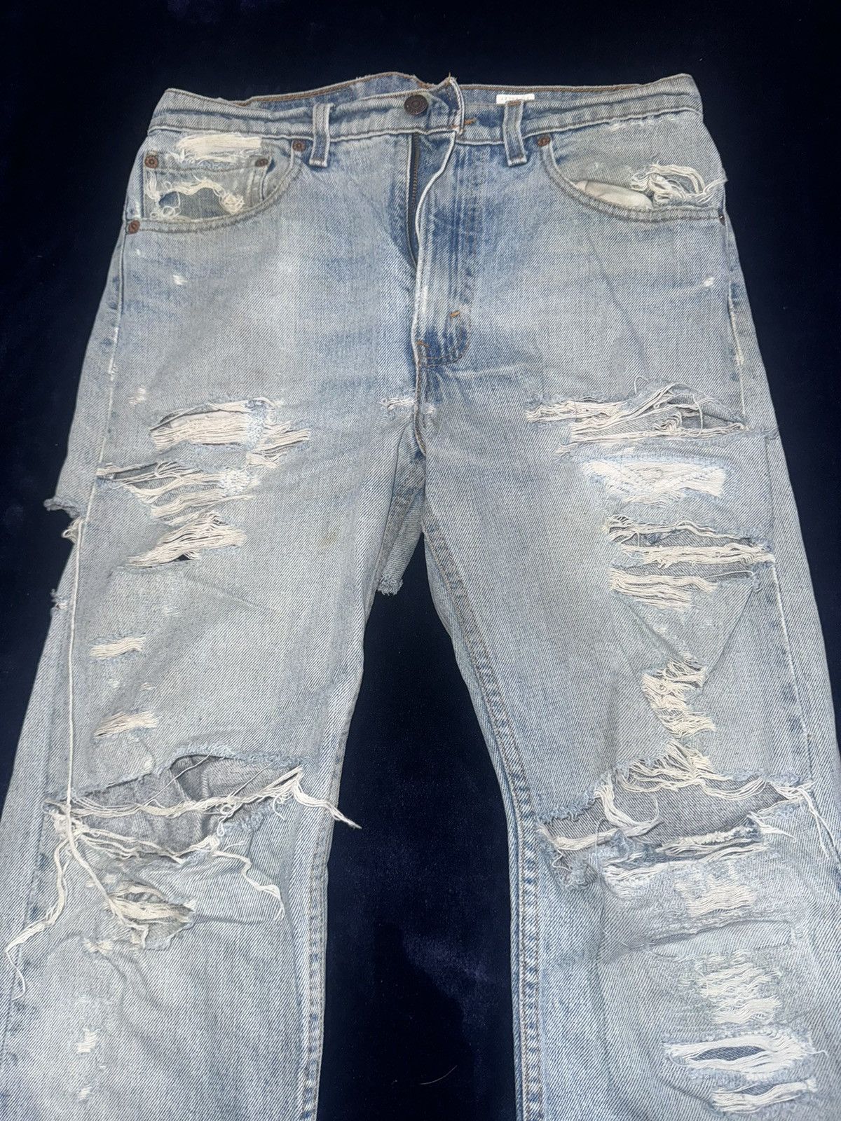 Levi's levis 505 straight leg and regular fit Size US 33 - 3 Thumbnail