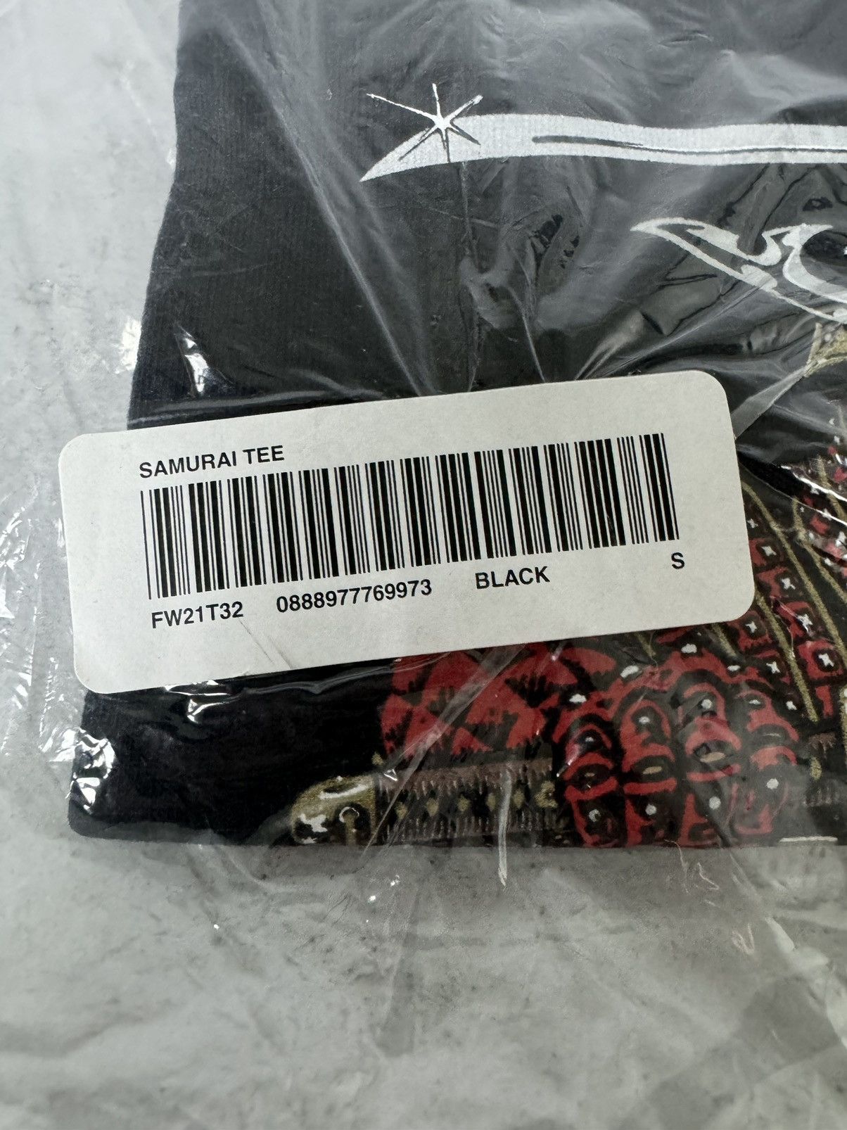 Supreme Supreme FW21 Samurai Tee - Black Small Size US S / EU 44-46 / 1 - 3 Thumbnail