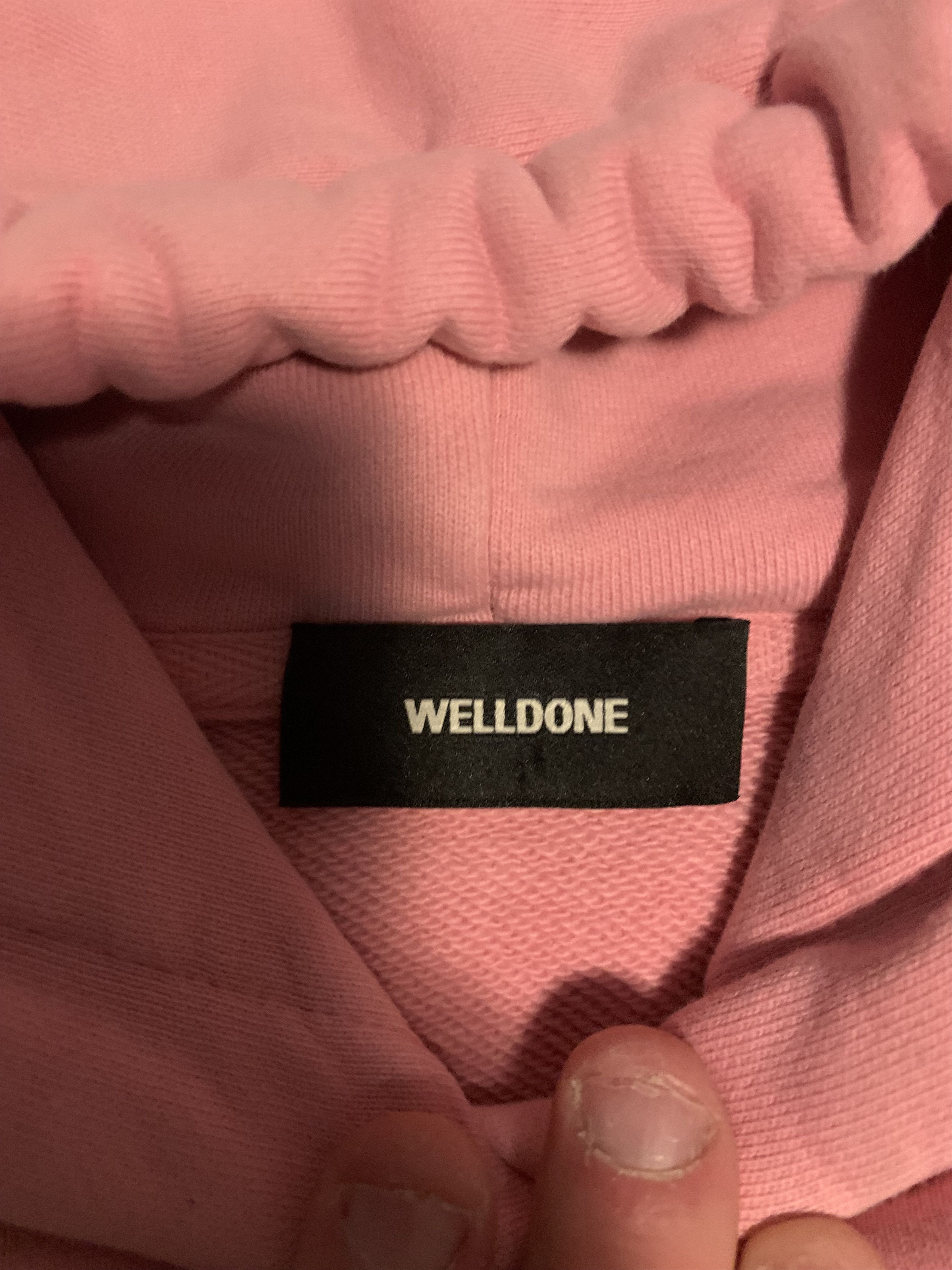 WE11DONE Welldone One size Hoodie Size US M / EU 48-50 / 2 - 3 Thumbnail