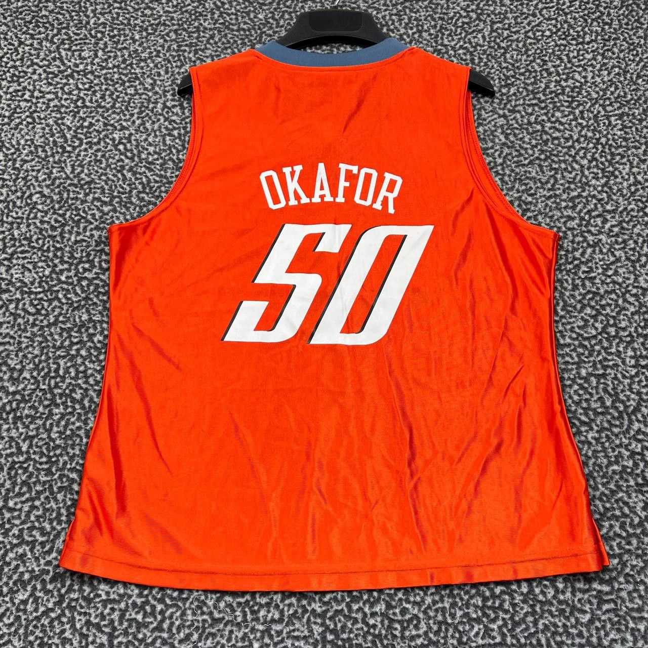 NBA Charlotte Bobcats Okafor #50 Jersey Shirt Women Large New L Size L / US 10 / IT 46 - 2 Thumbnail
