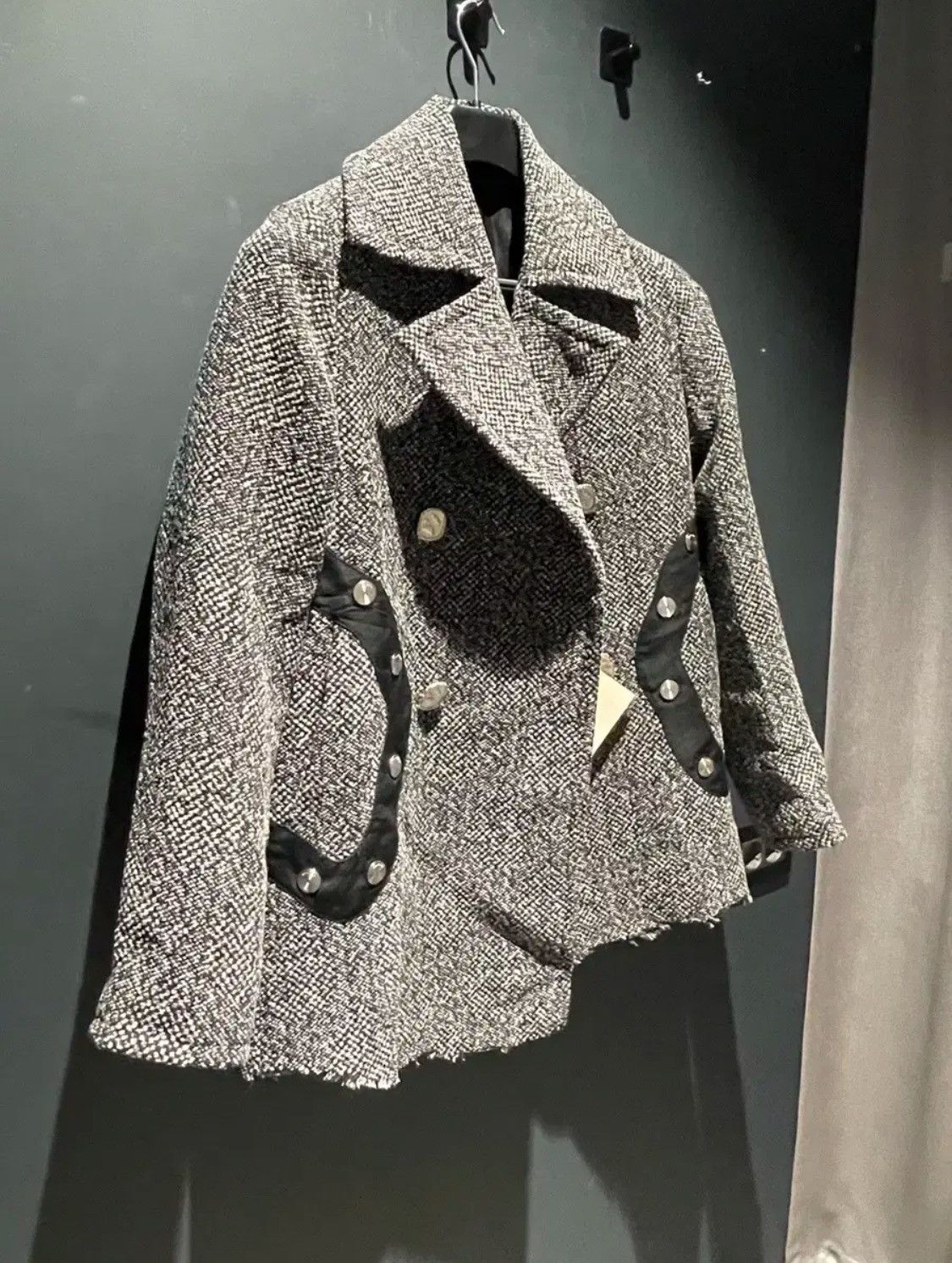Namacheko Namacheko alep Peacoat in speckled Grey Size US S / EU 44-46 / 1 - 6 Thumbnail