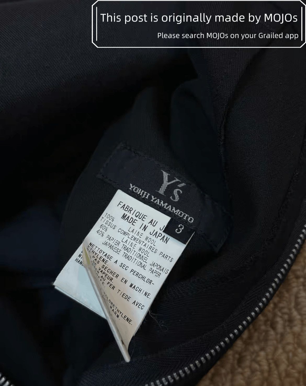 Yohji Yamamoto Sz 3 Yohji Yamamoto Layers Attached Trousers Size US 30 / EU 46 - 5 Thumbnail