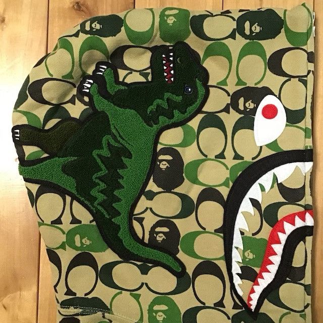 Bape × Coach BAPE × COACH shark full zip hoodie A Bathing Ape Size US S / EU 44-46 / 1 - 4 Thumbnail