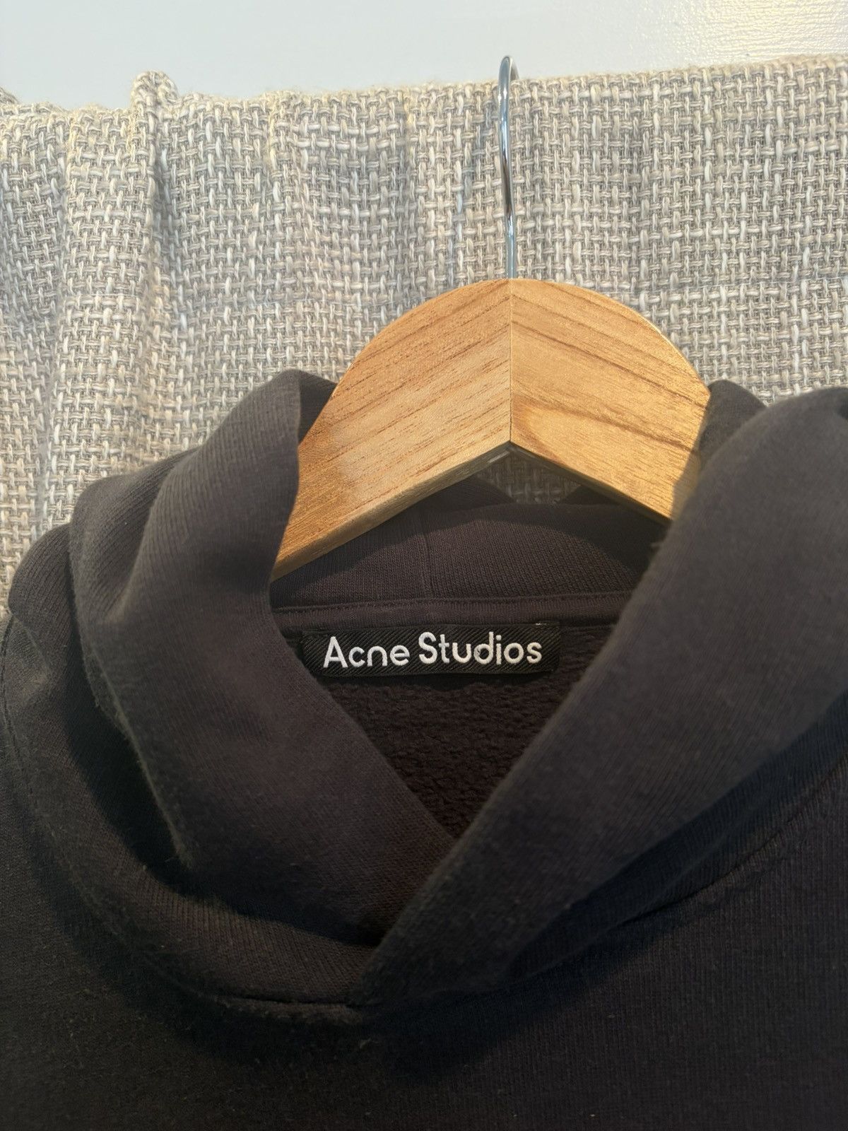 Acne Studios Acne Studios Ellison Tone Black Pink Grafitti Graphic Hoodie Size US S / EU 44-46 / 1 - 5 Thumbnail