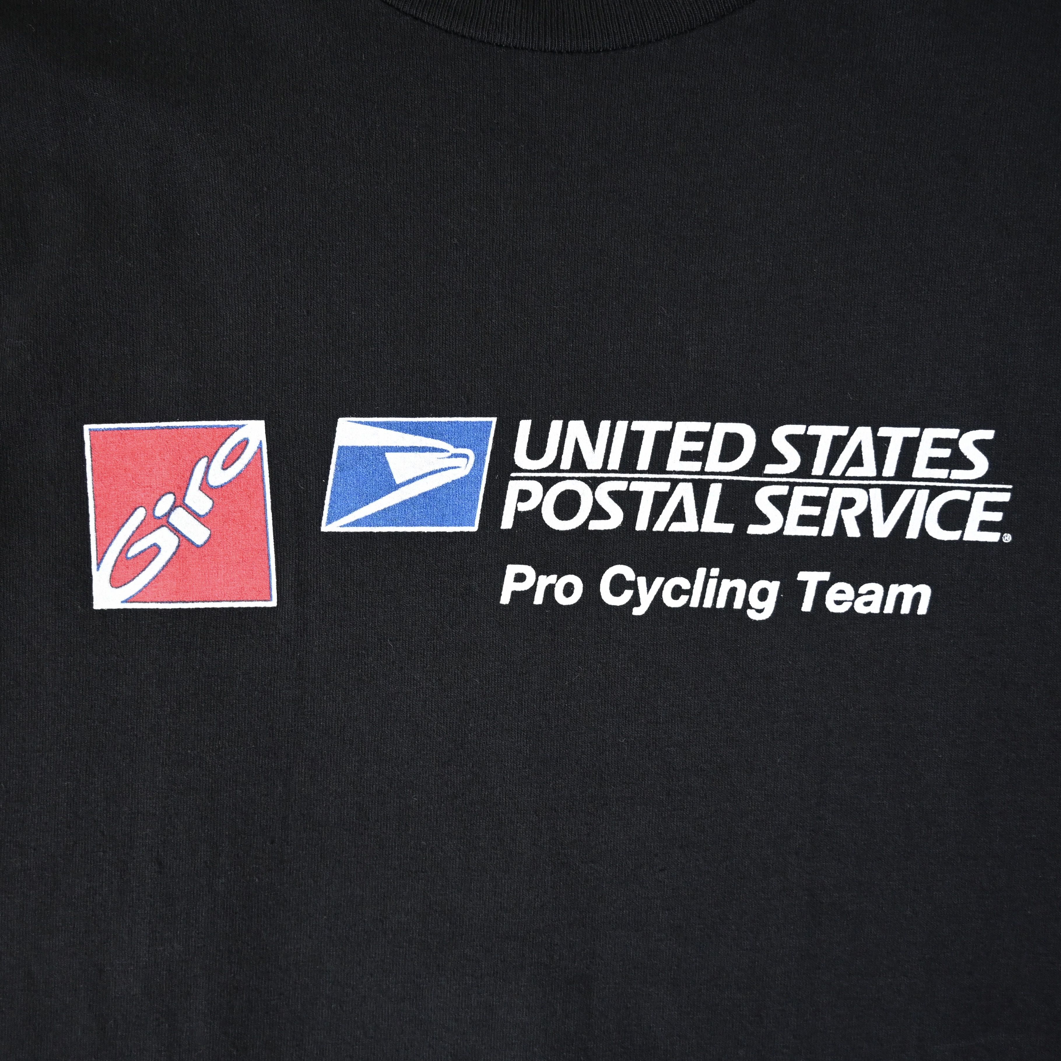 Vintage DEADSTOCK, 1999 USPS x Giro Tour de France photo t-shirt Size US L / EU 52-54 / 3 - 6 Thumbnail