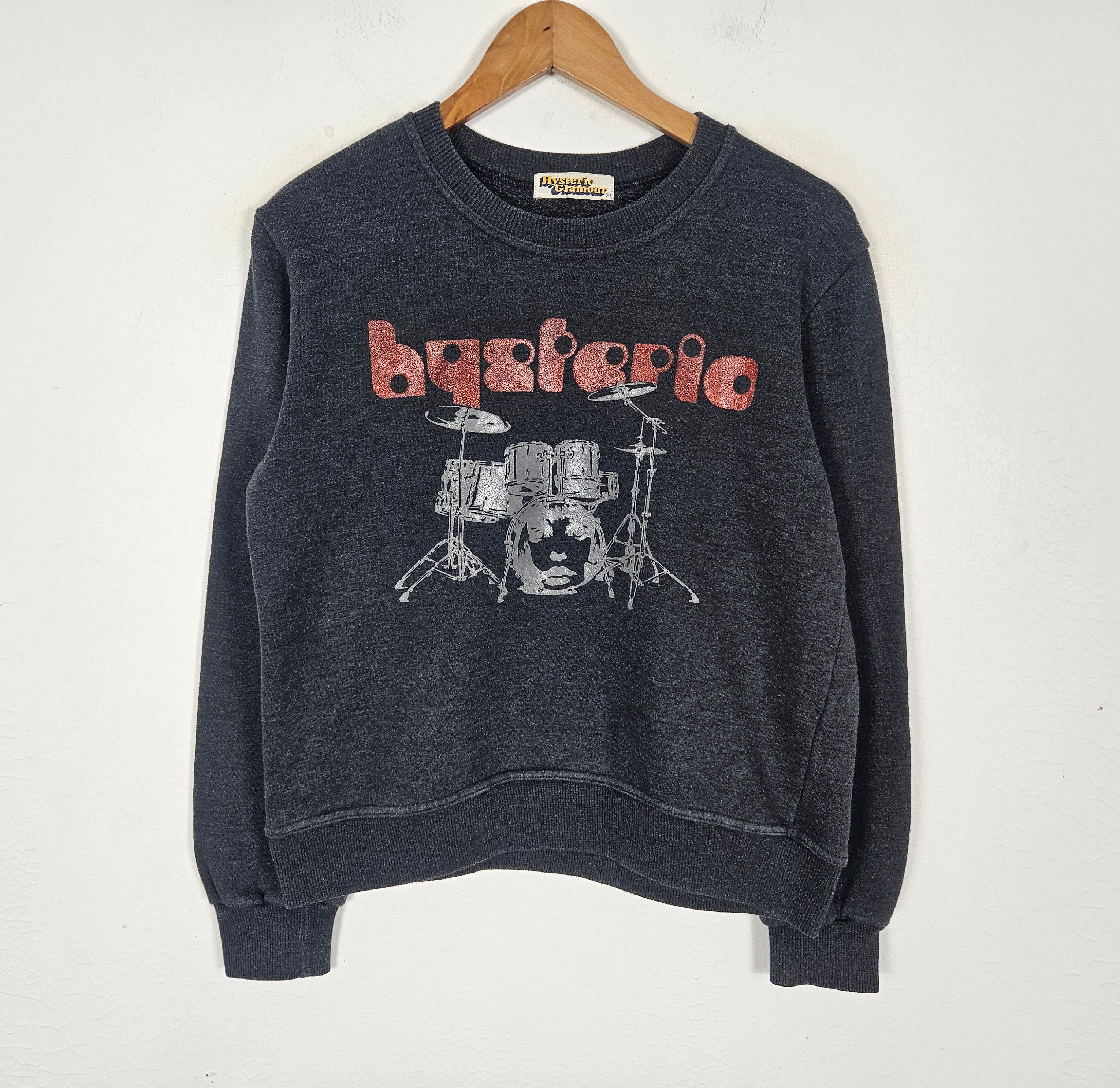 Hysteric Glamour Hysteric Glamour Drum set Sweatshirt Size US S / EU 44-46 / 1 - 2 Thumbnail