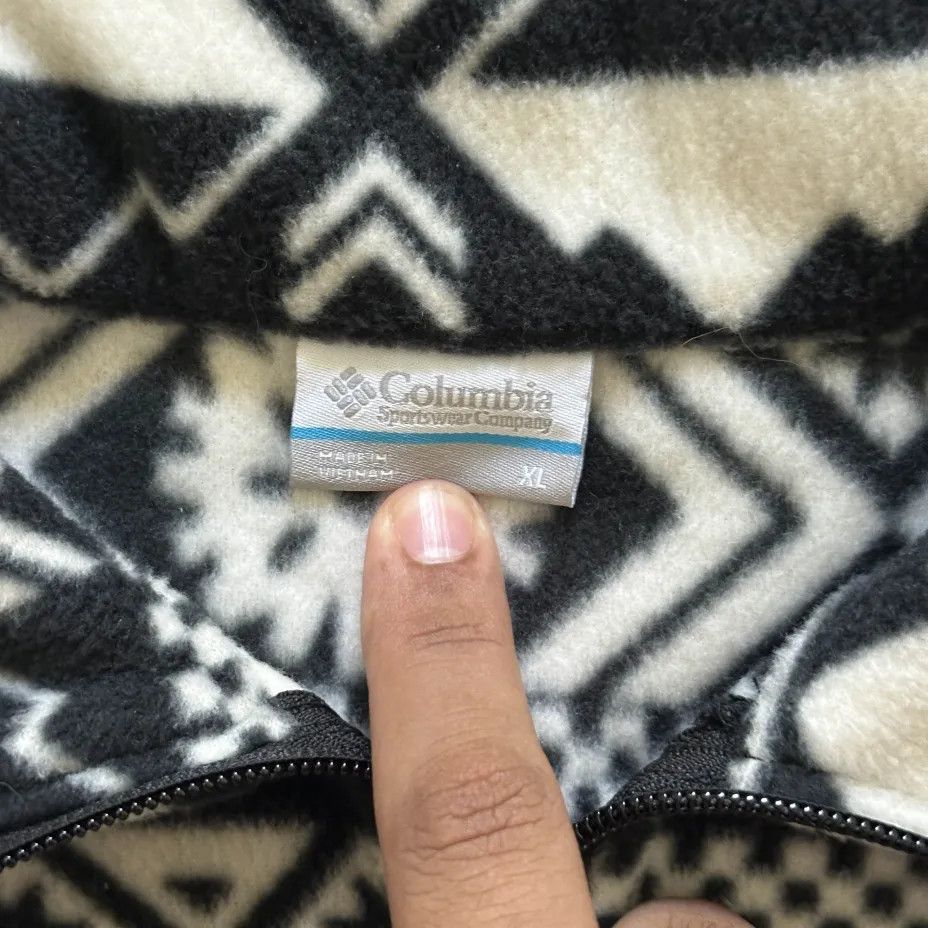 Columbia Columbia Winter Pass Sherpa Fleece Jacket All Over Print Size US XL / EU 56 / 4 - 4 Thumbnail