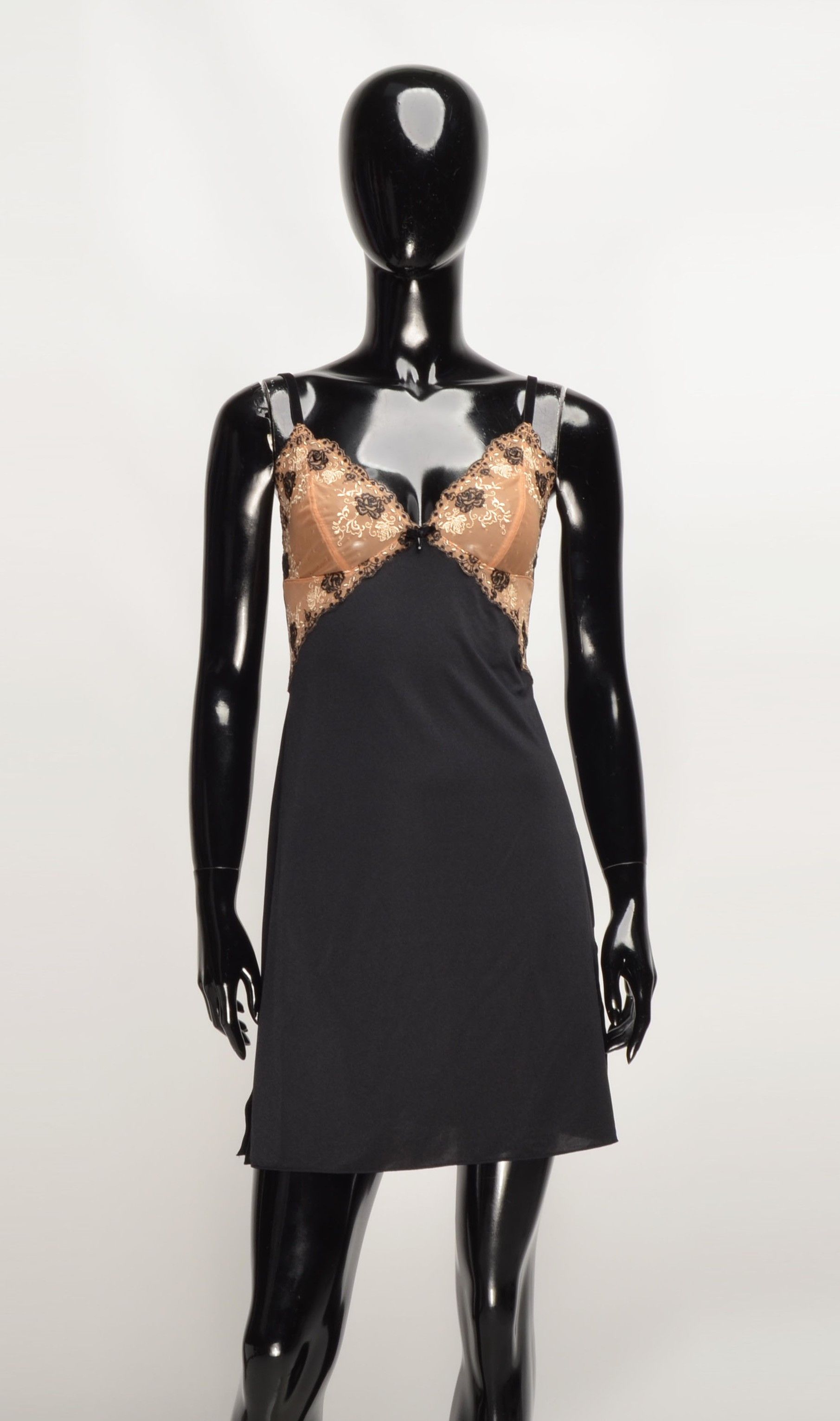 Palmes Palmers Y2K 2000s Coquette Glam Lace Sleep Cami Dress Size S / US 4 / IT 40 - 1 Thumbnail