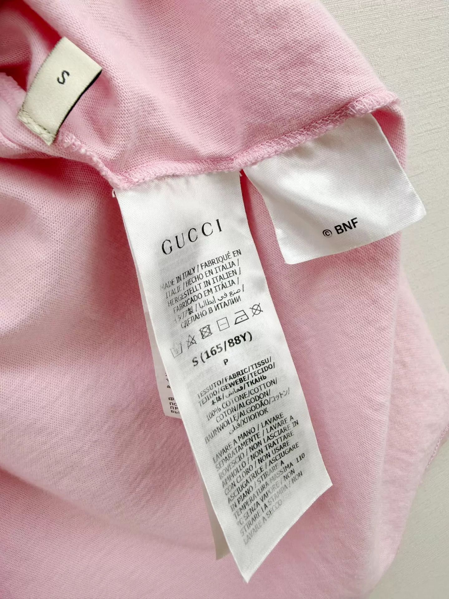 Gucci Gucci short sleeve tee men's S authentic Size US S / EU 44-46 / 1 - 5 Thumbnail