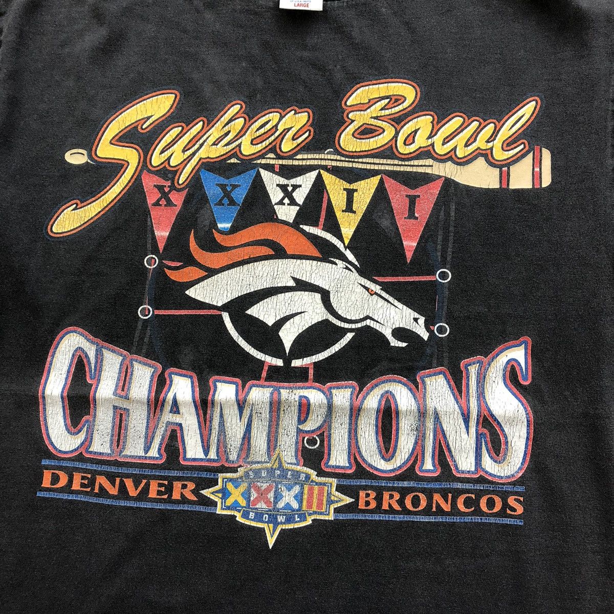 NFL Super Bowl 1998 Denver Broncos NFL T-Shirt Size US L / EU 52-54 / 3 - 7 Thumbnail